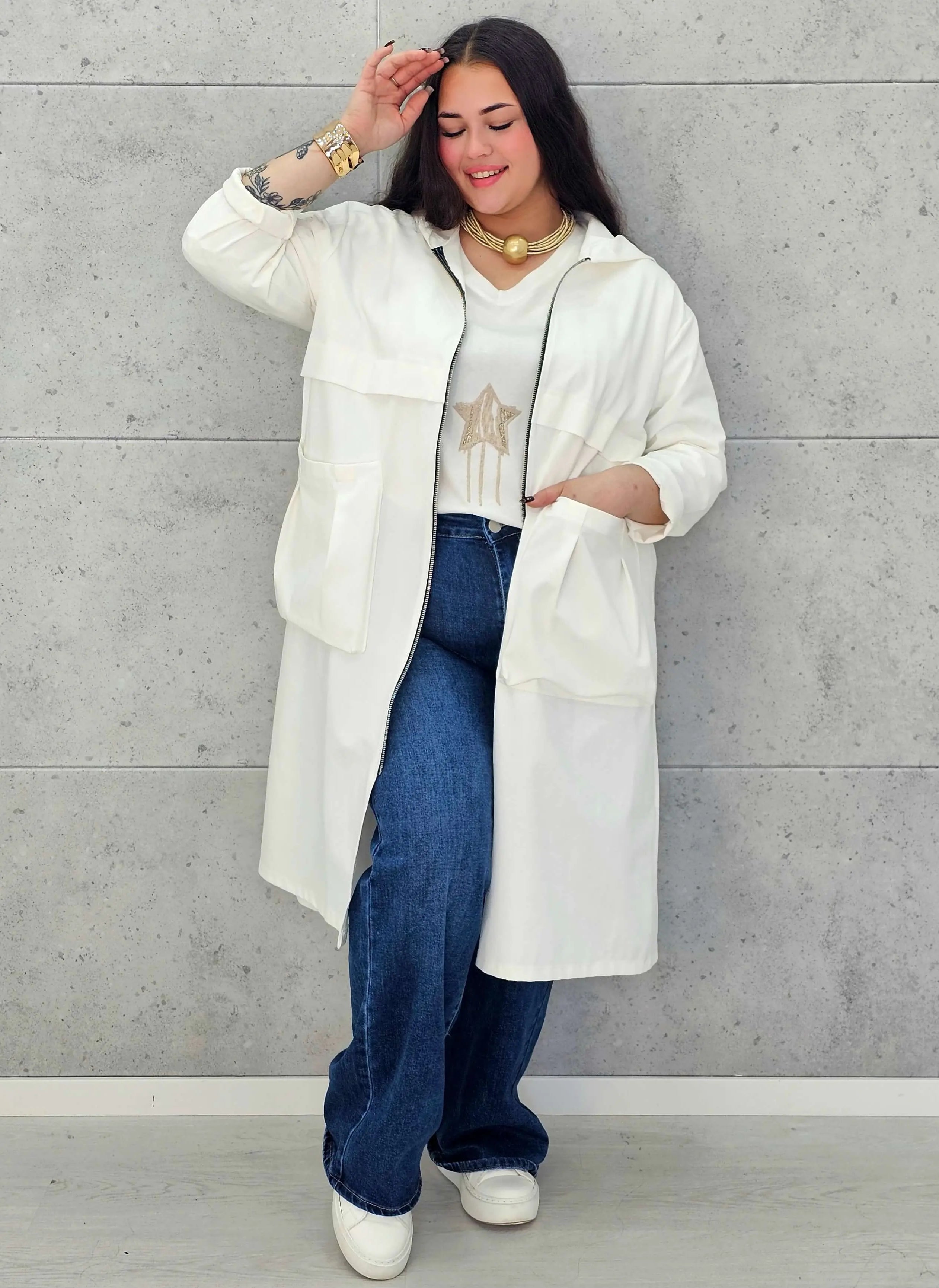 Płaszcz plus size StylowaXL – styl, komfort i kobieca elegancja - Stylowa XL