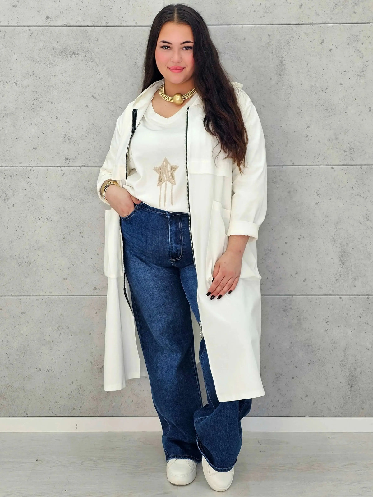 Płaszcz plus size StylowaXL – styl, komfort i kobieca elegancja - Stylowa XL