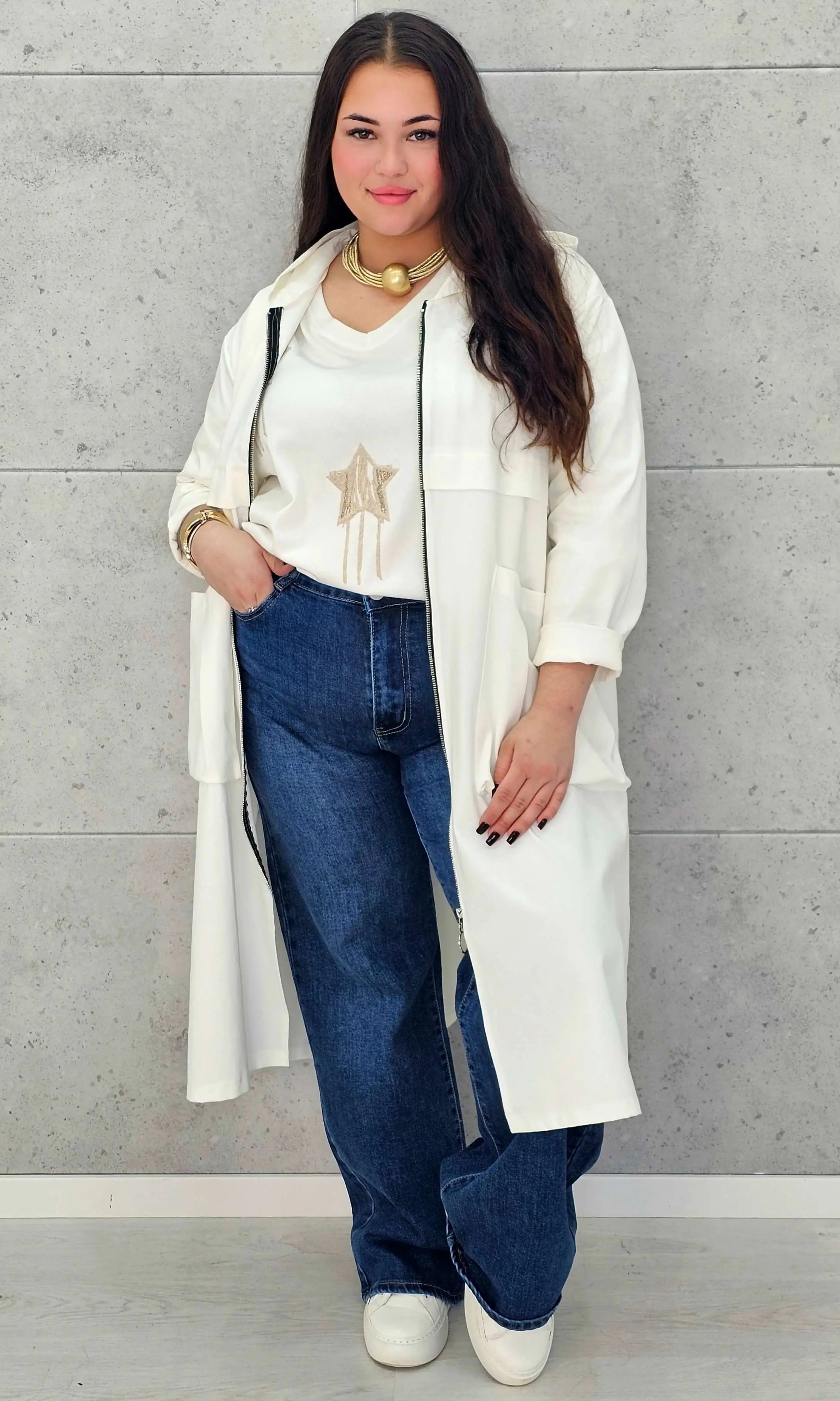 Płaszcz plus size StylowaXL – styl, komfort i kobieca elegancja - Stylowa XL