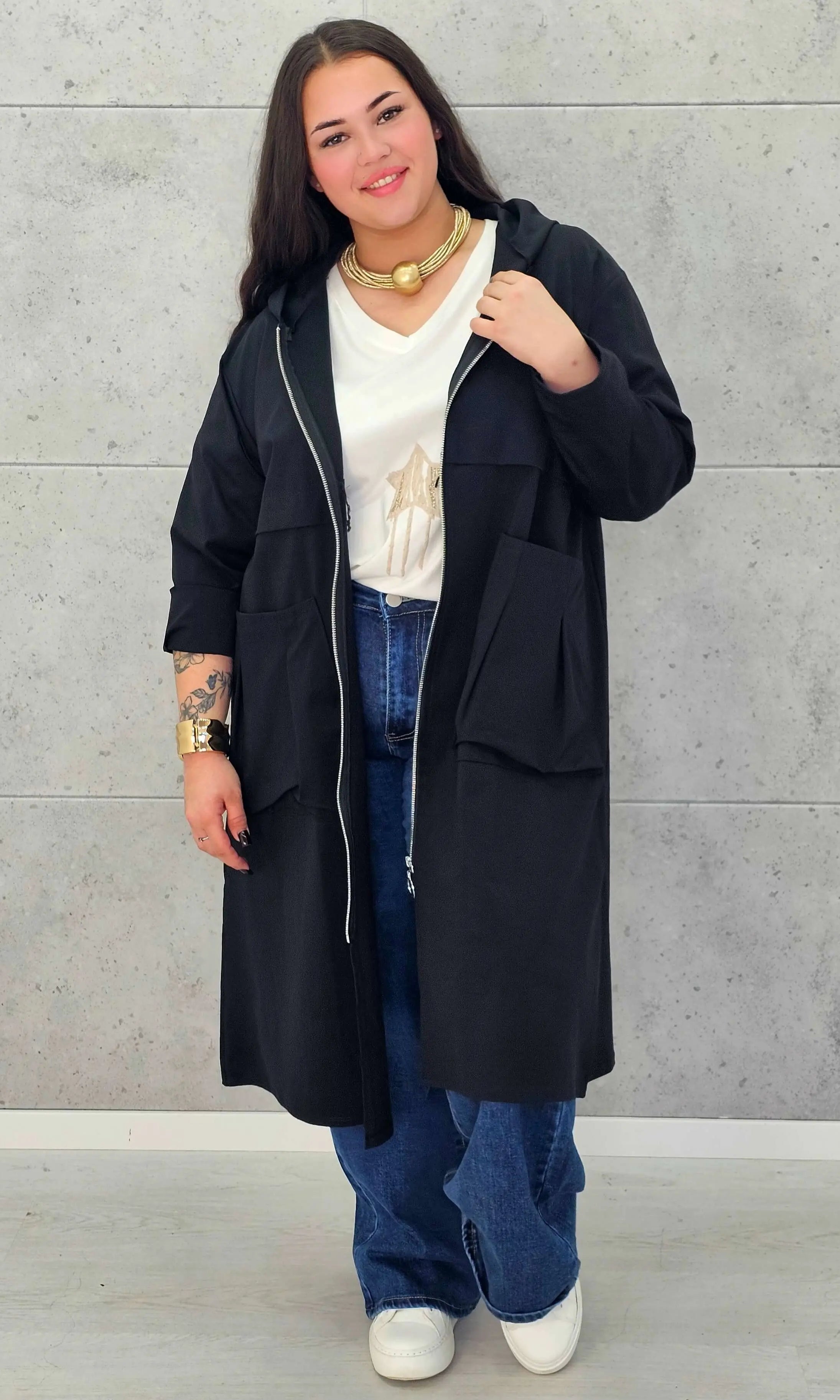 Płaszcz plus size StylowaXL – styl, komfort i kobieca elegancja - Stylowa XL