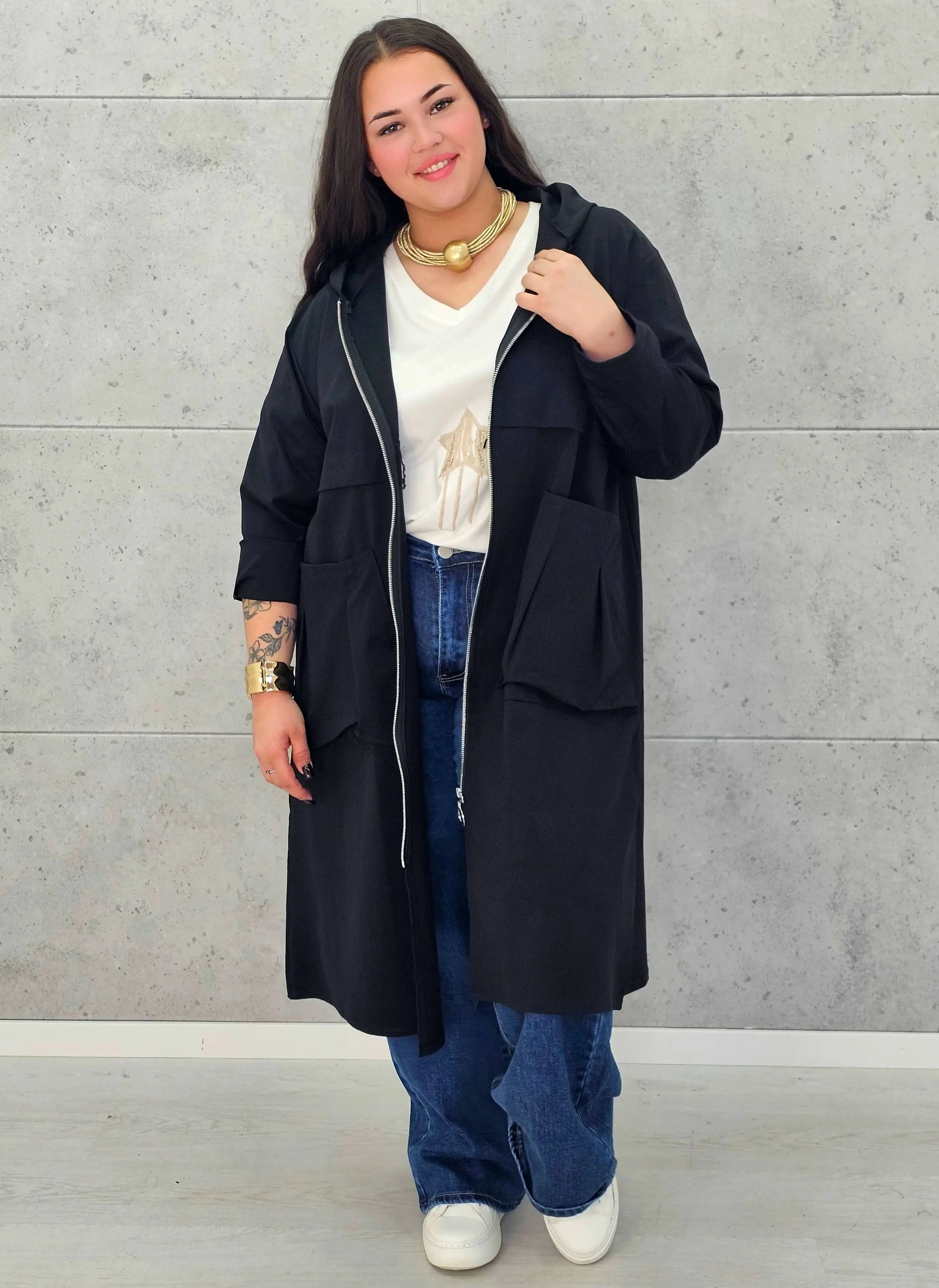 Płaszcz plus size StylowaXL – styl, komfort i kobieca elegancja - Stylowa XL