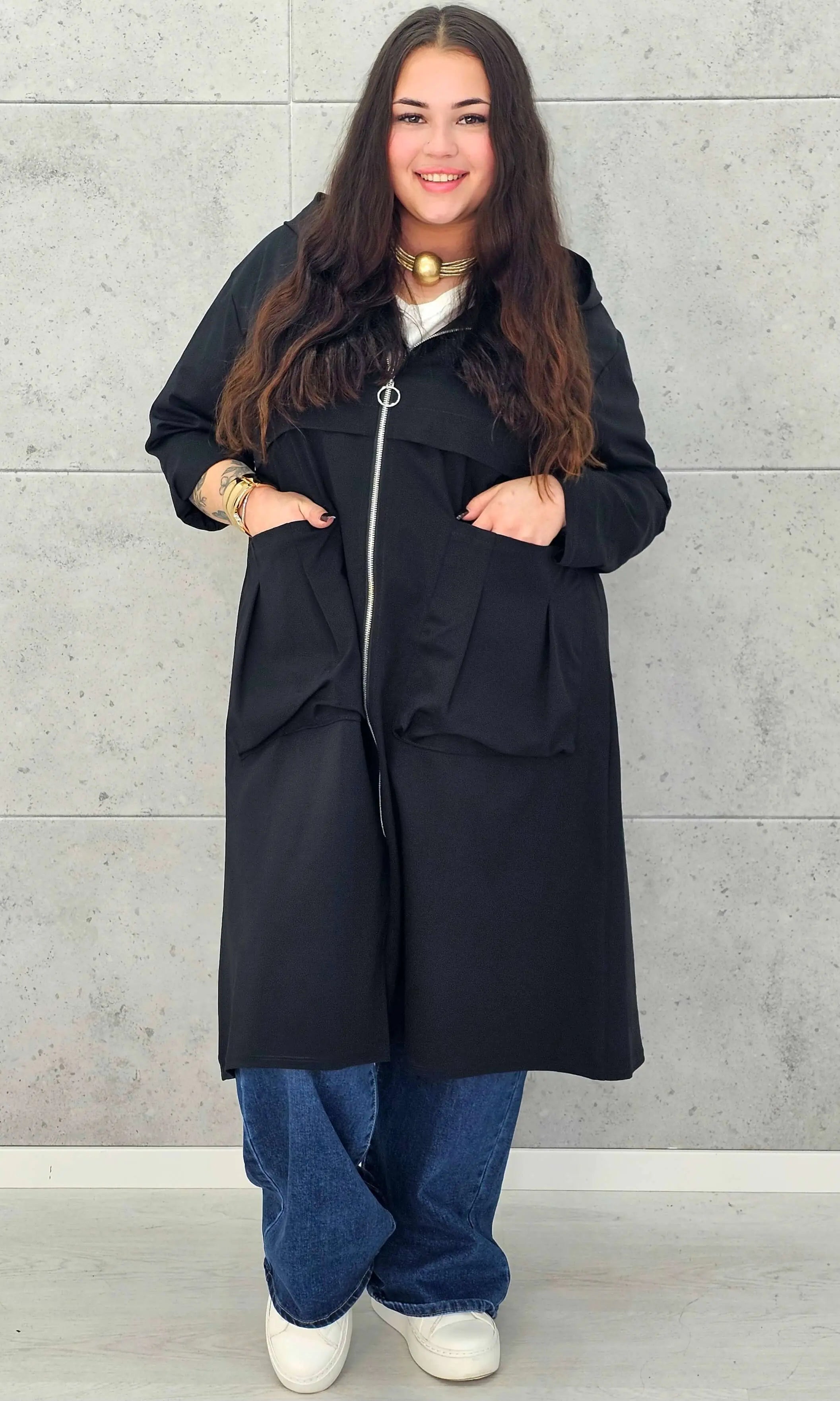 Płaszcz plus size StylowaXL – styl, komfort i kobieca elegancja - Stylowa XL