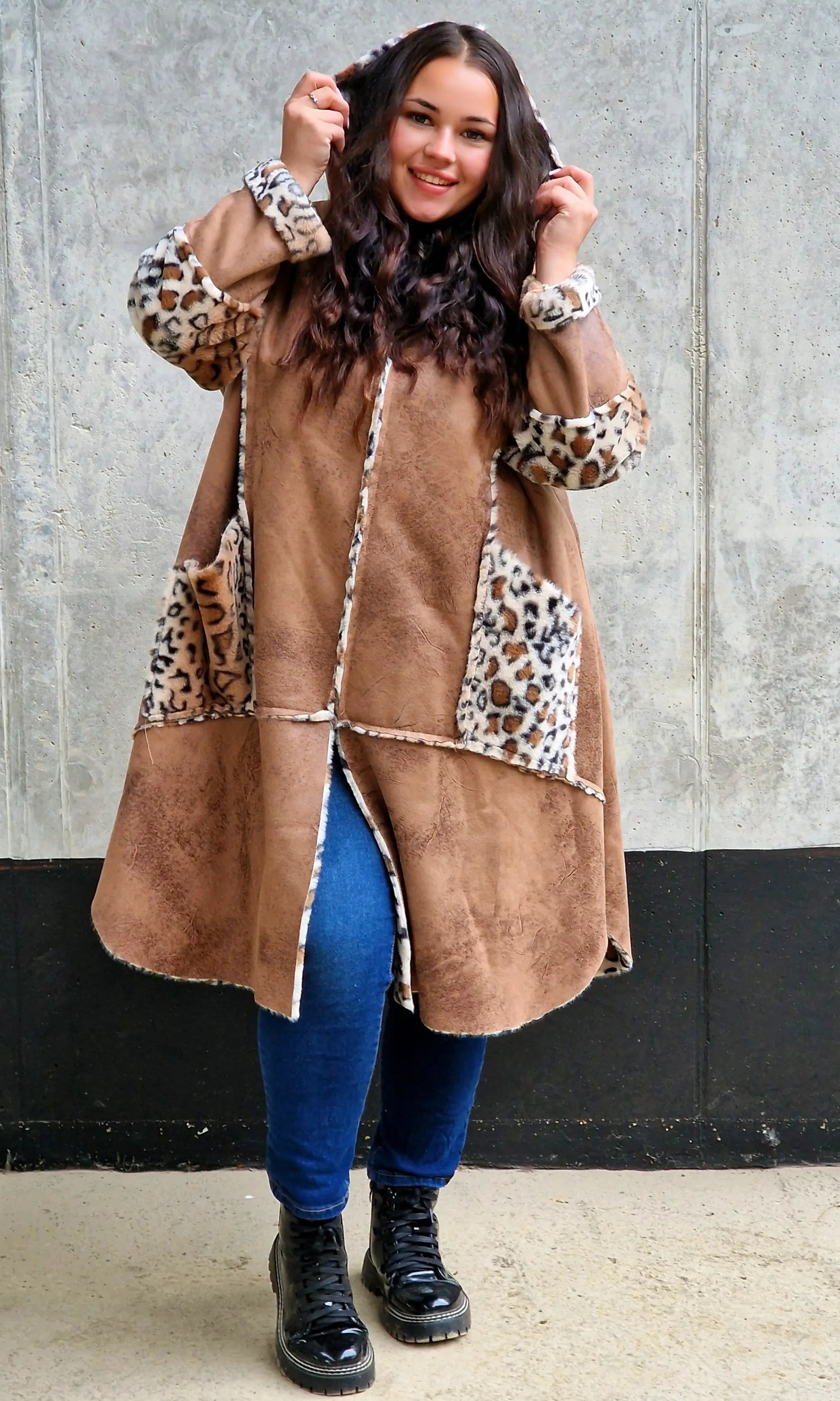 Płaszcz zimowy plus size – ciepły, elegancki i idealny na chłodne dni Stylowa XL