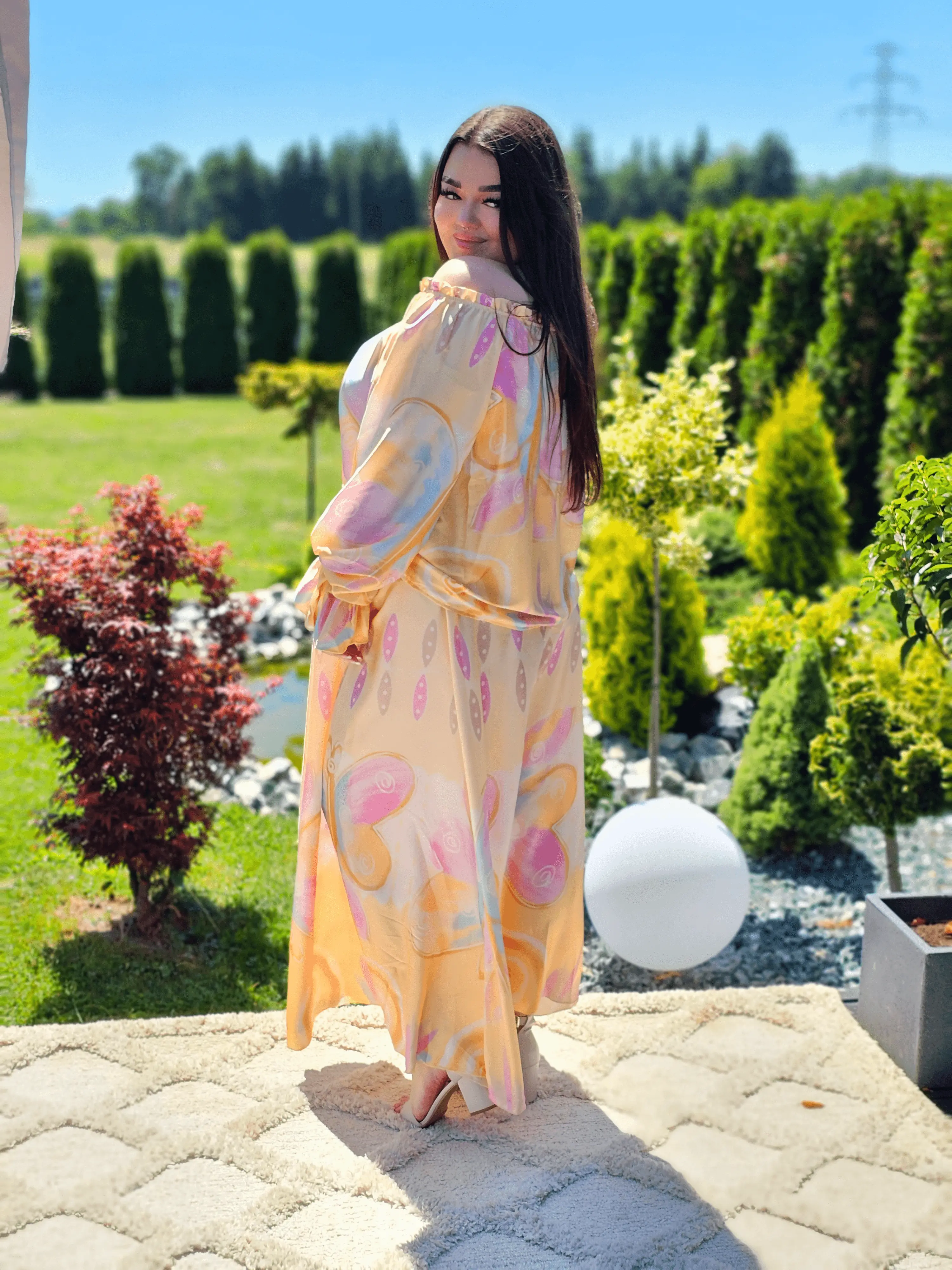 Romantyczny komplet w stylu boho Stylowa XL