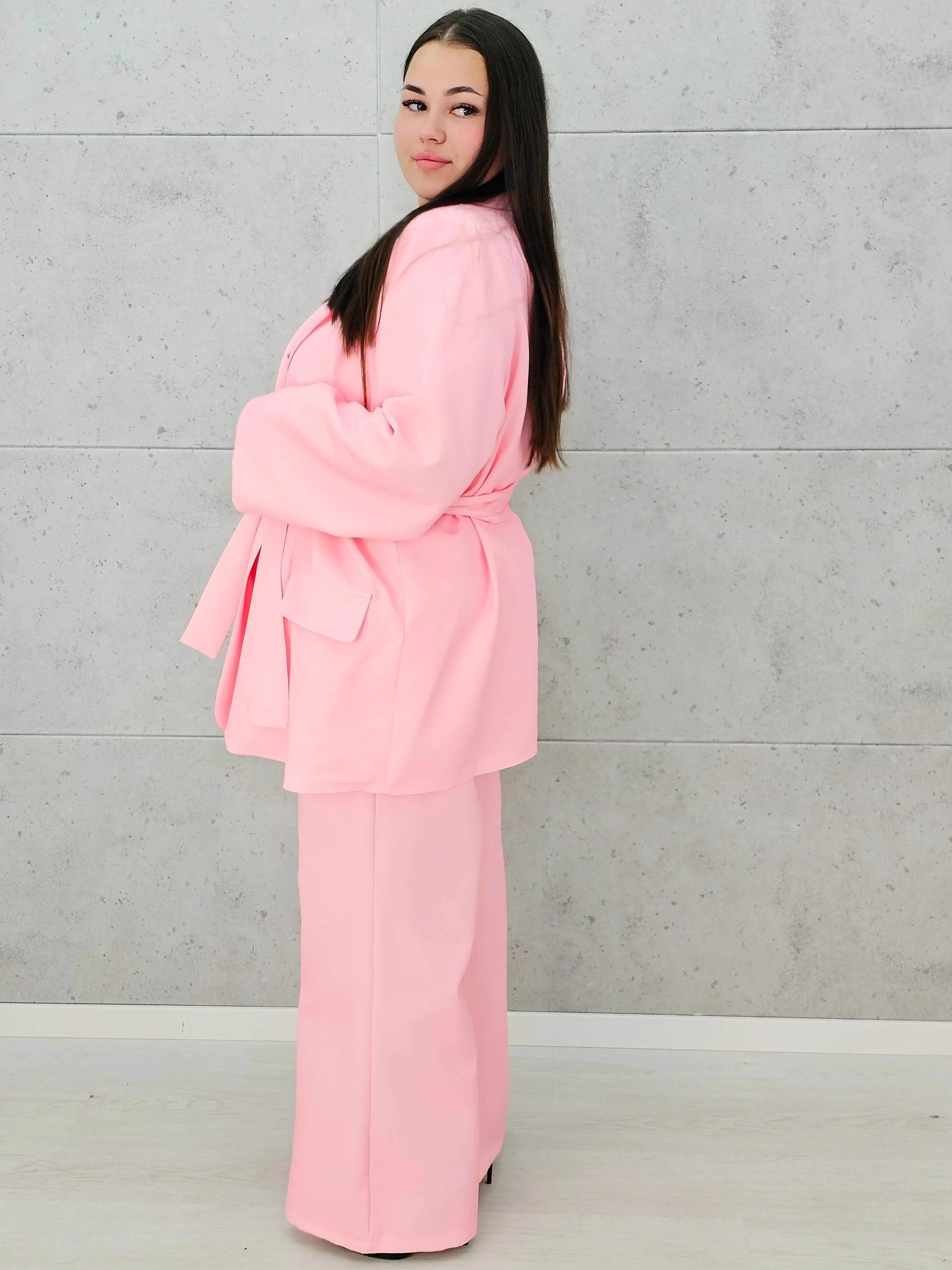 Różowy komplet Stylowa XL