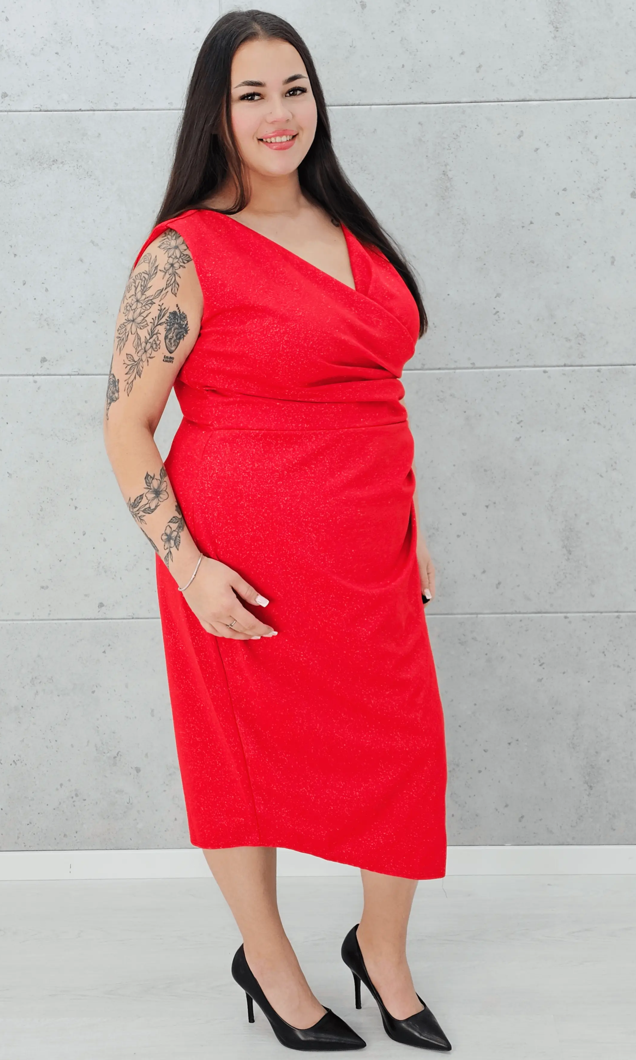 Rozpal zmysły – zjawiskowa sukienka czerwona Stylowa XL