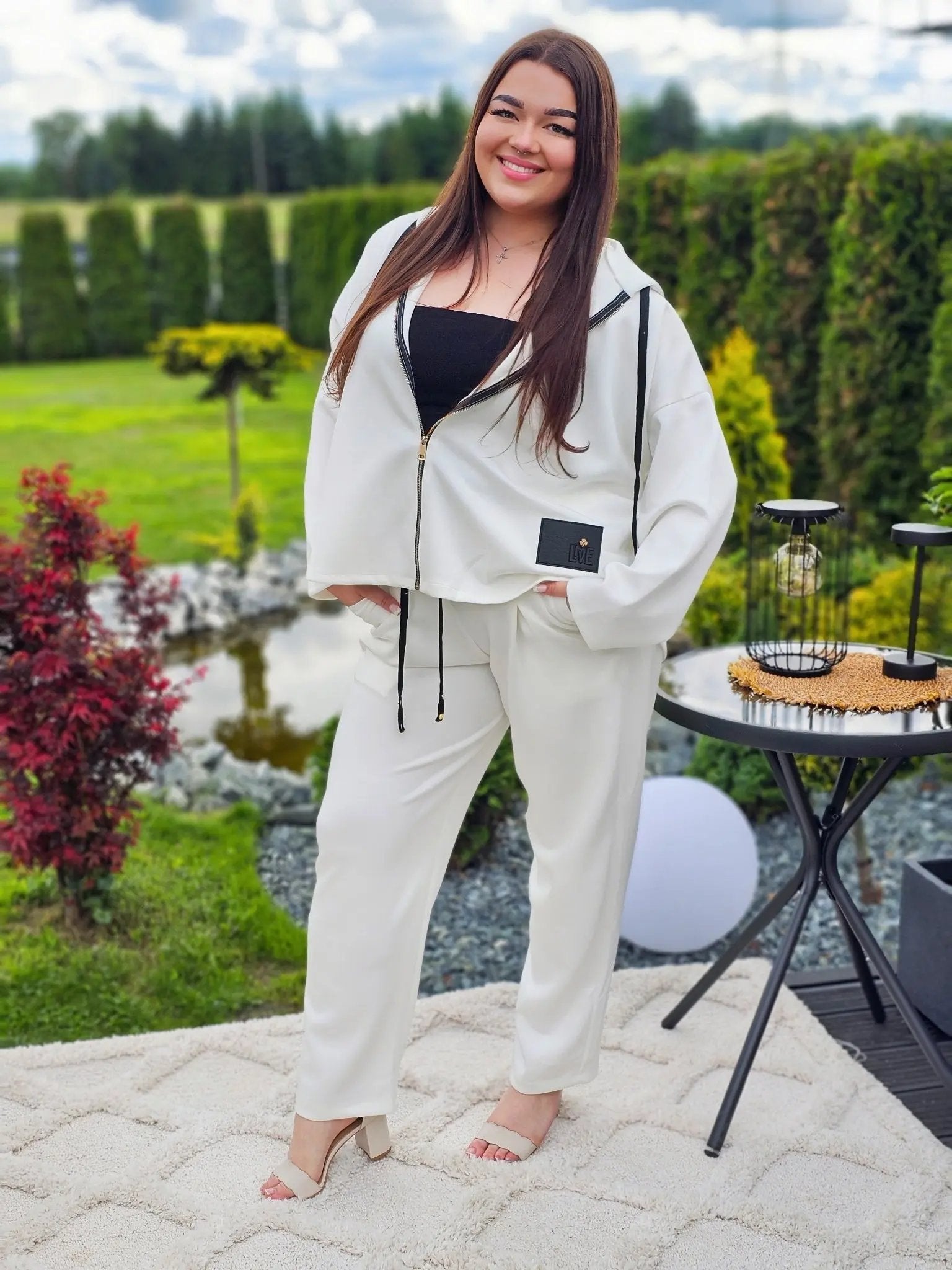 Rozpinany dres masełkowy Stylowa XL