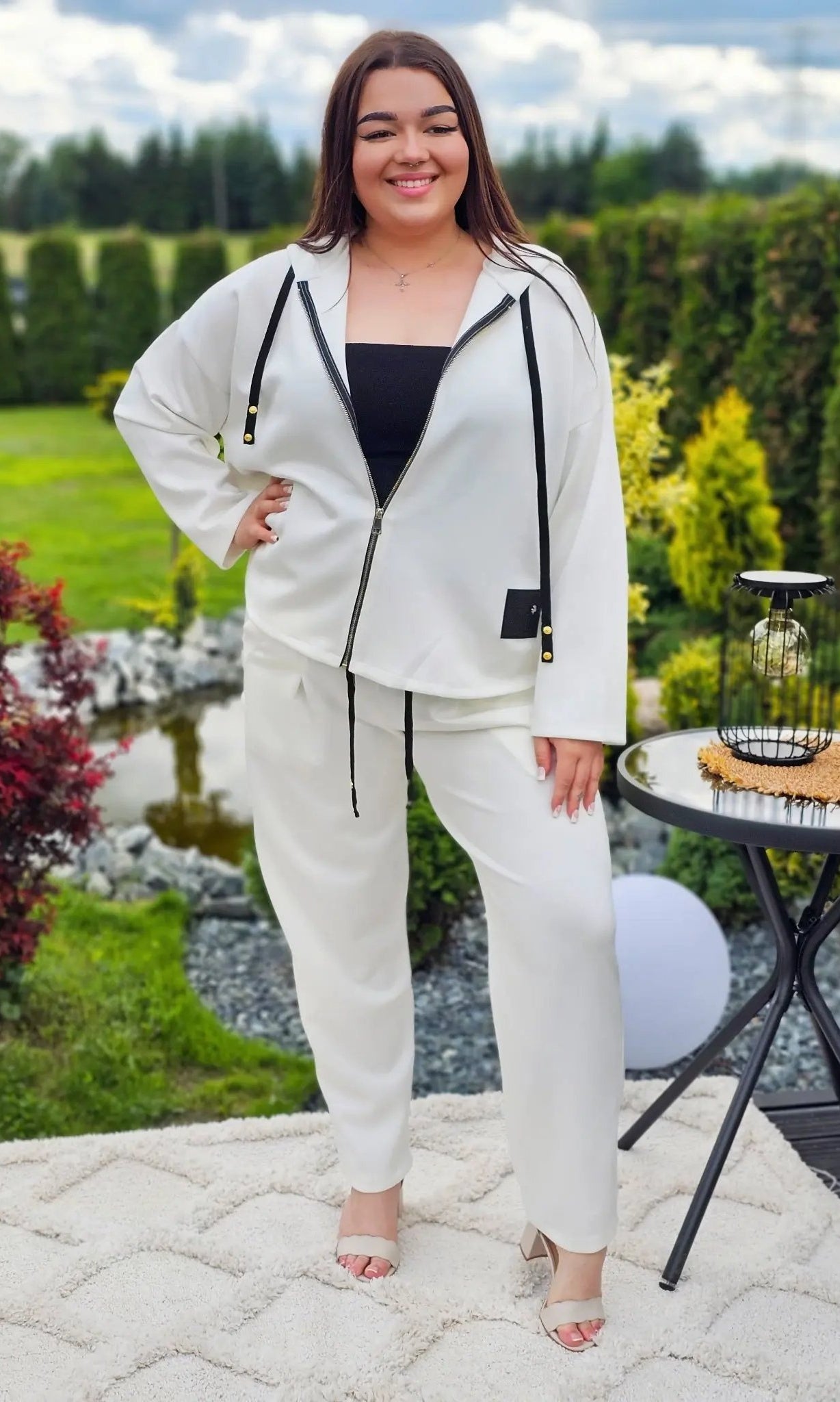 Rozpinany dres masełkowy Stylowa XL