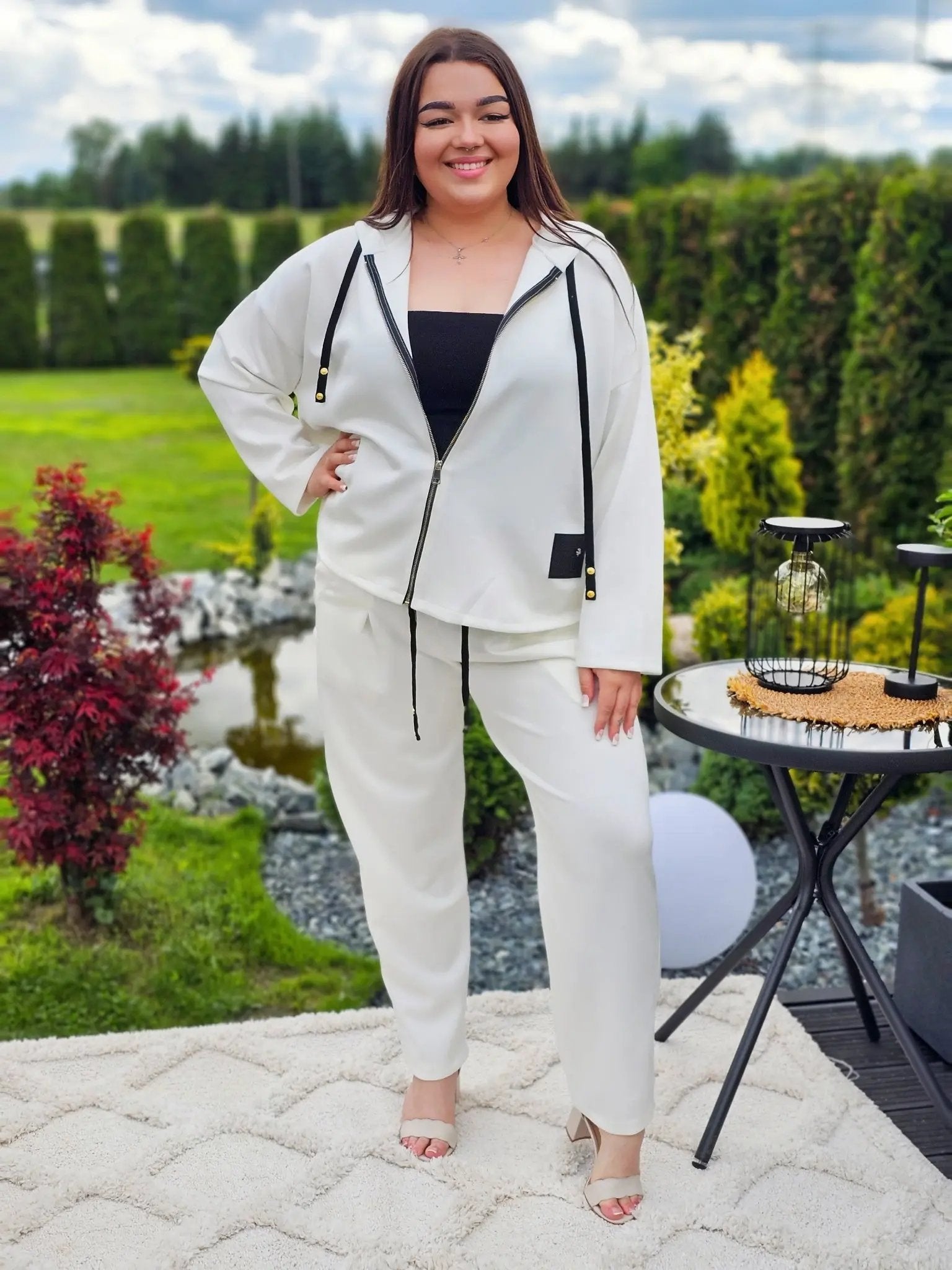 Rozpinany dres masełkowy Stylowa XL