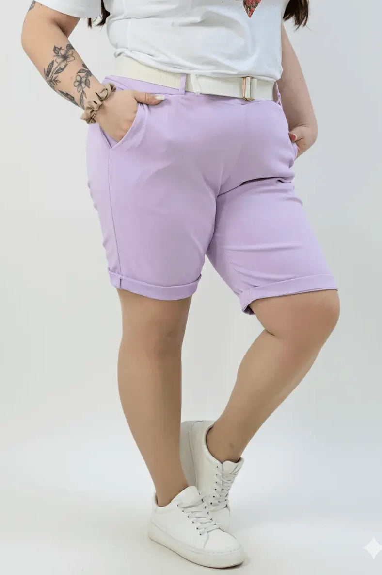 Spodenki plus size Livans – wygoda i styl na co dzień Stylowa XL
