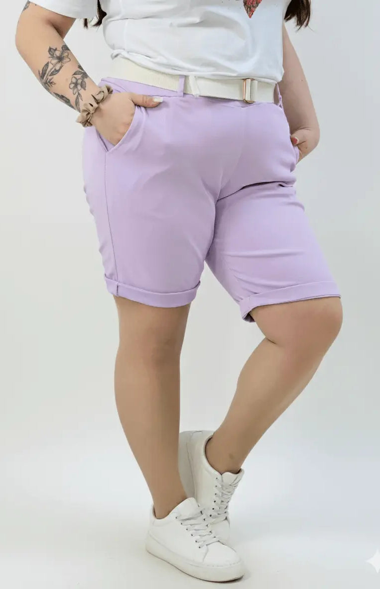Spodenki plus size Livans – wygoda i styl na co dzień Stylowa XL