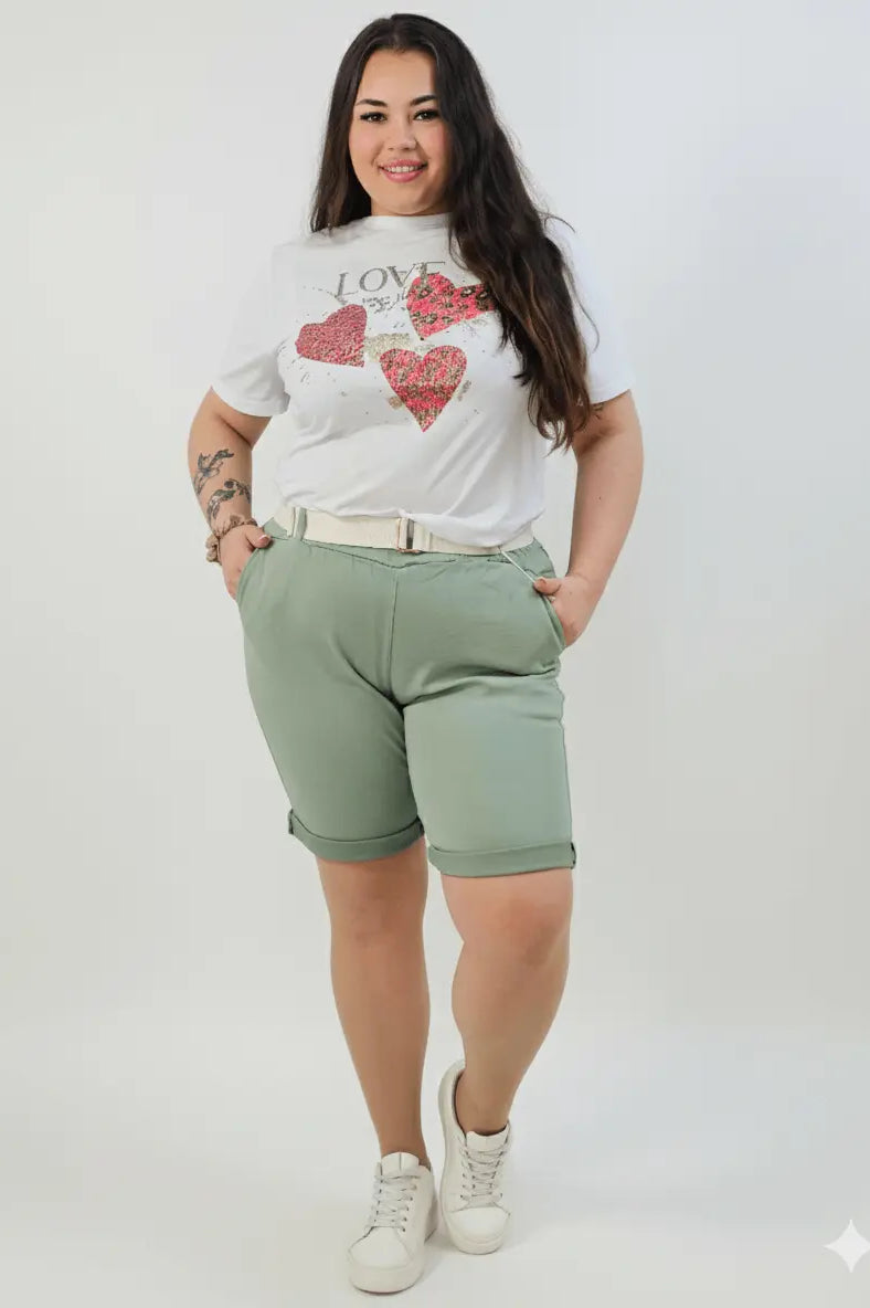 Spodenki plus size Livans – wygoda i styl na co dzień Stylowa XL