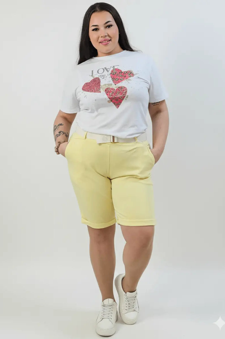 Spodenki plus size Livans – wygoda i styl na co dzień Stylowa XL