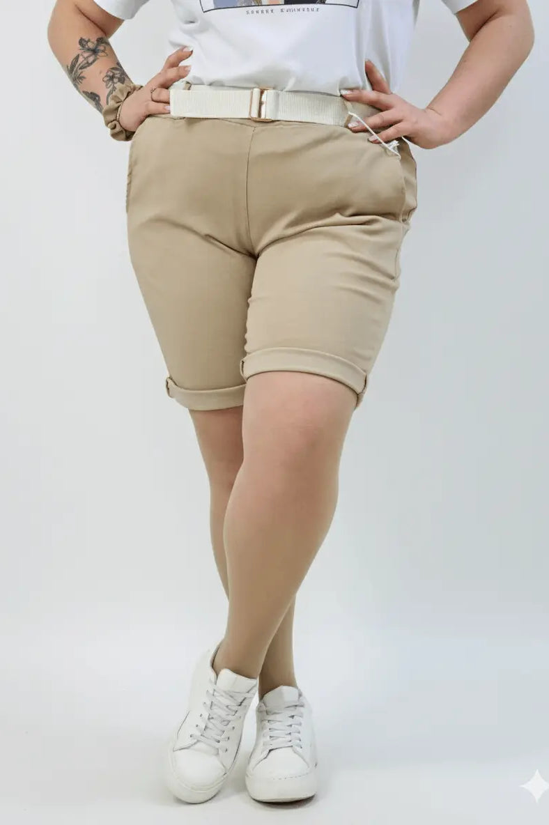 Spodenki plus size Livans – wygoda i styl na co dzień Stylowa XL