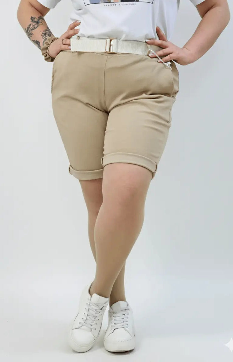 Spodenki plus size Livans – wygoda i styl na co dzień Stylowa XL
