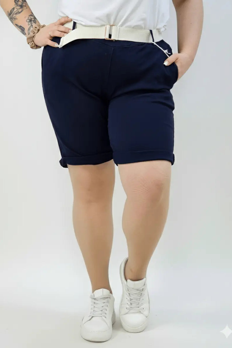 Spodenki plus size Livans – wygoda i styl na co dzień Stylowa XL