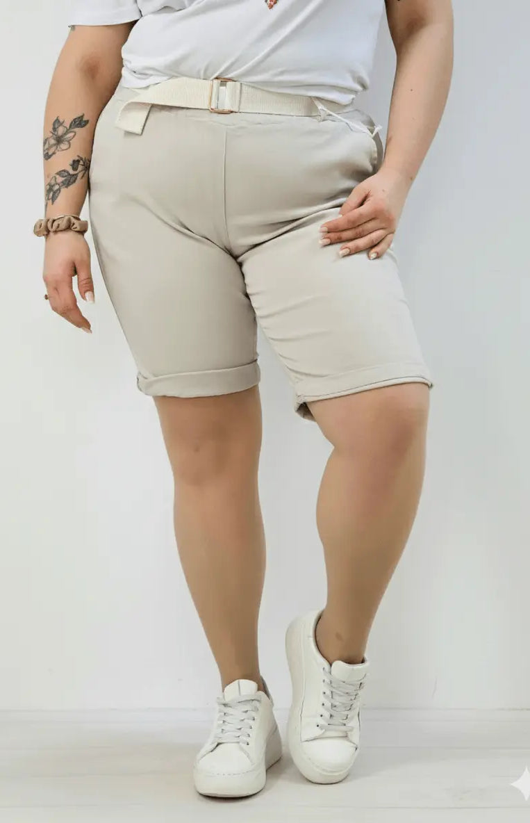 Spodenki plus size Livans – wygoda i styl na co dzień Stylowa XL