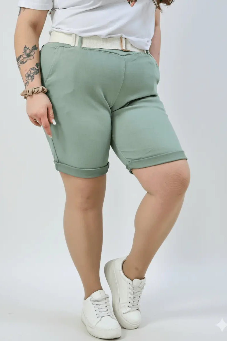 Spodenki plus size Livans – wygoda i styl na co dzień Stylowa XL