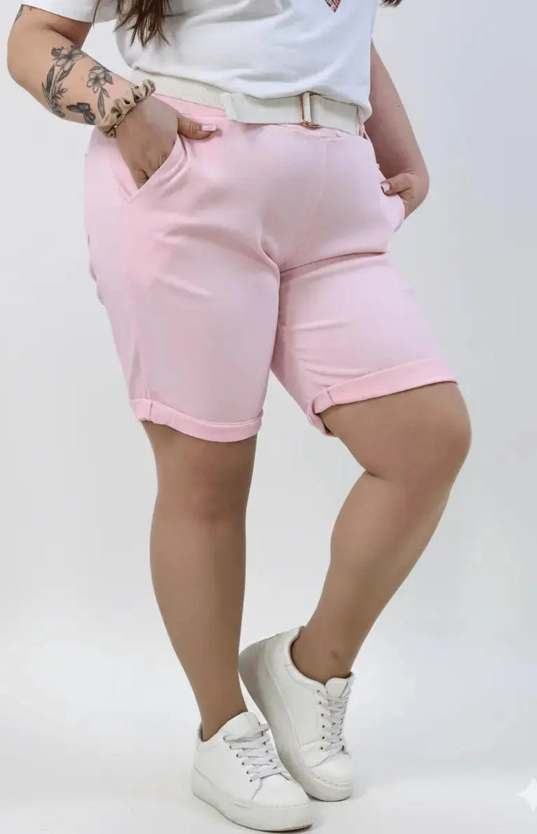 Spodenki plus size Livans – wygoda i styl na co dzień Stylowa XL