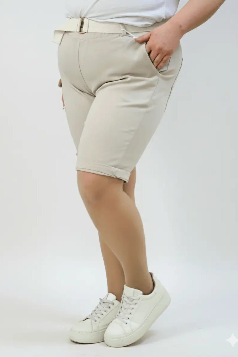 Spodenki plus size Livans – wygoda i styl na co dzień Stylowa XL