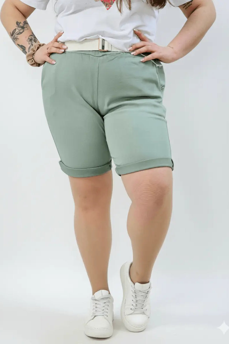 Spodenki plus size Livans – wygoda i styl na co dzień Stylowa XL