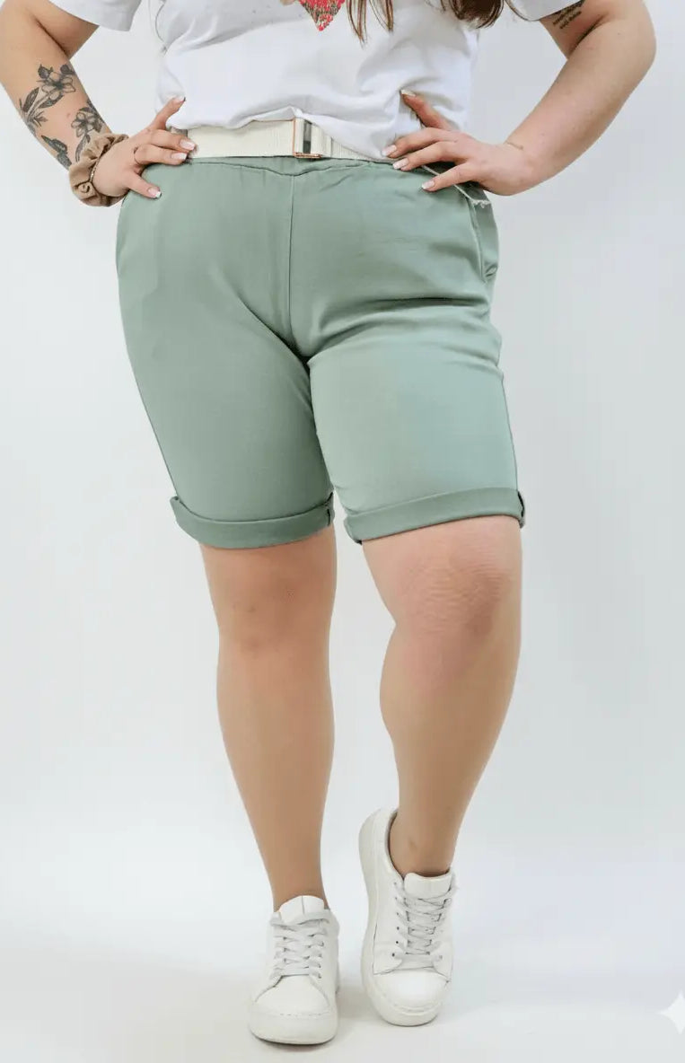 Spodenki plus size Livans – wygoda i styl na co dzień Stylowa XL