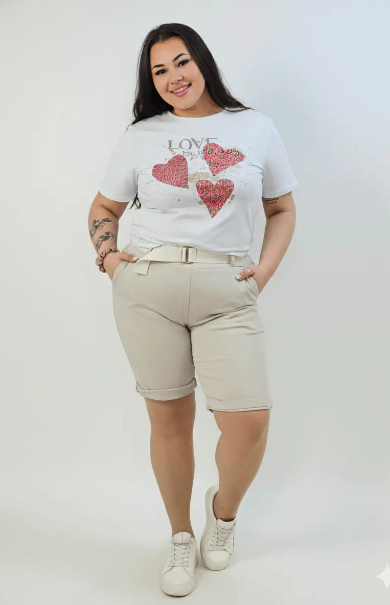 Spodenki plus size Livans – wygoda i styl na co dzień Stylowa XL
