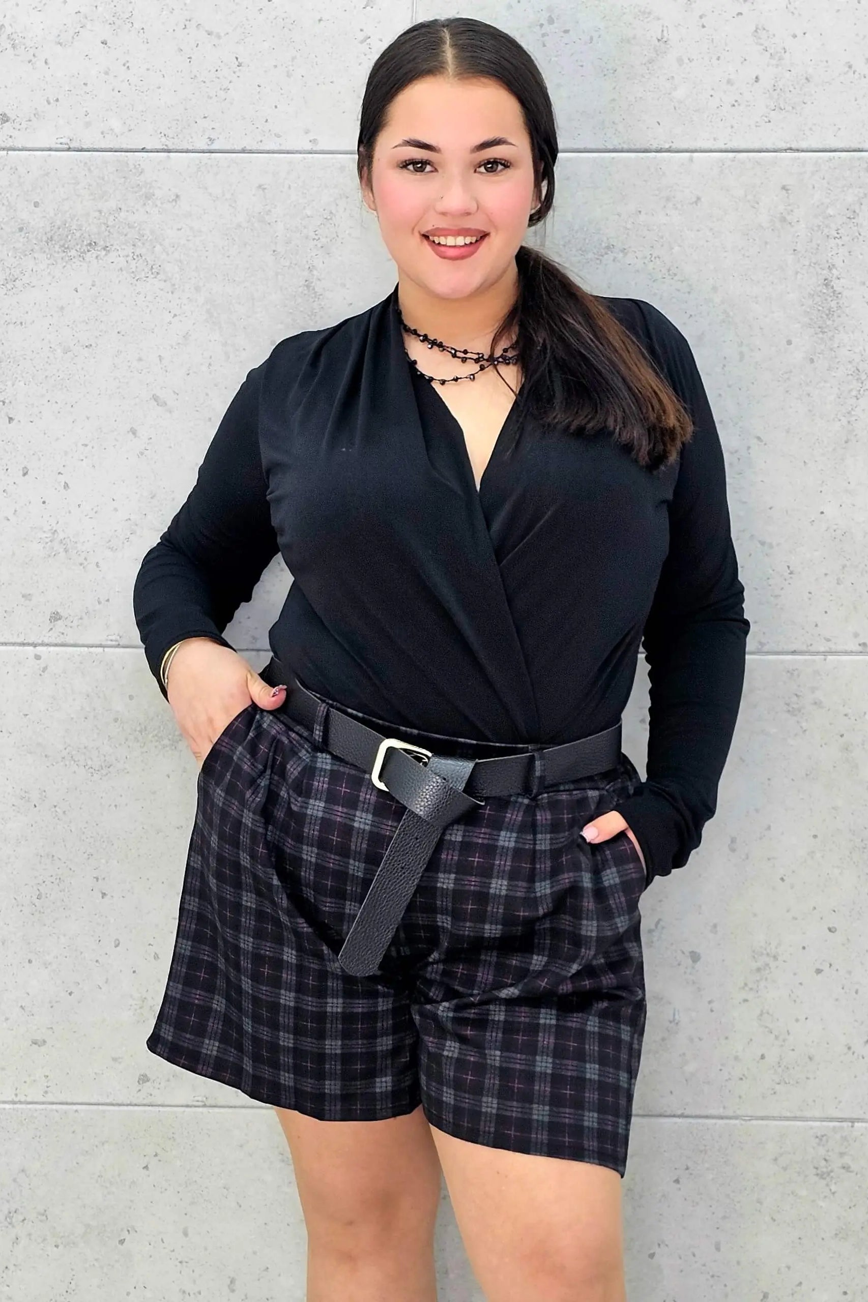 Spodenki plus size w kratę – elegancja i wygoda w modnym wydaniu Stylowa XL Stylowa XL
