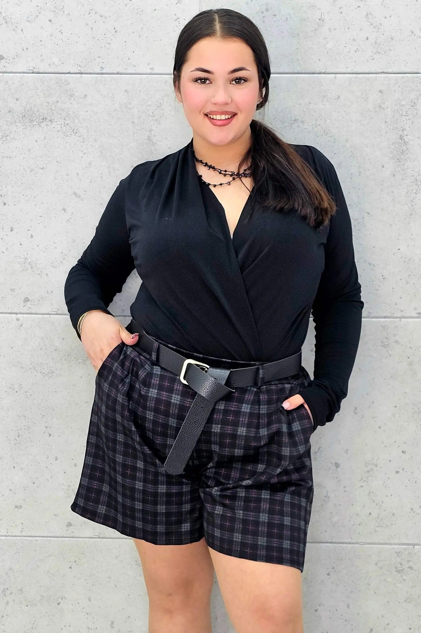 Spodenki plus size w kratę – elegancja i wygoda w modnym wydaniu Stylowa XL Stylowa XL
