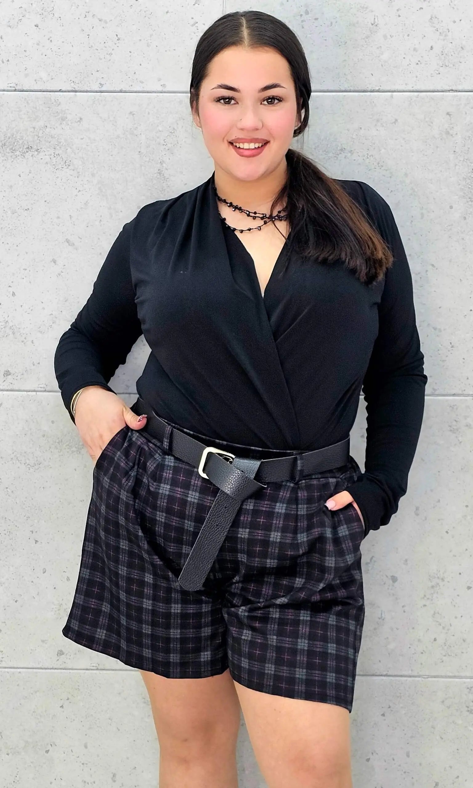 Spodenki plus size w kratę – elegancja i wygoda w modnym wydaniu Stylowa XL Stylowa XL