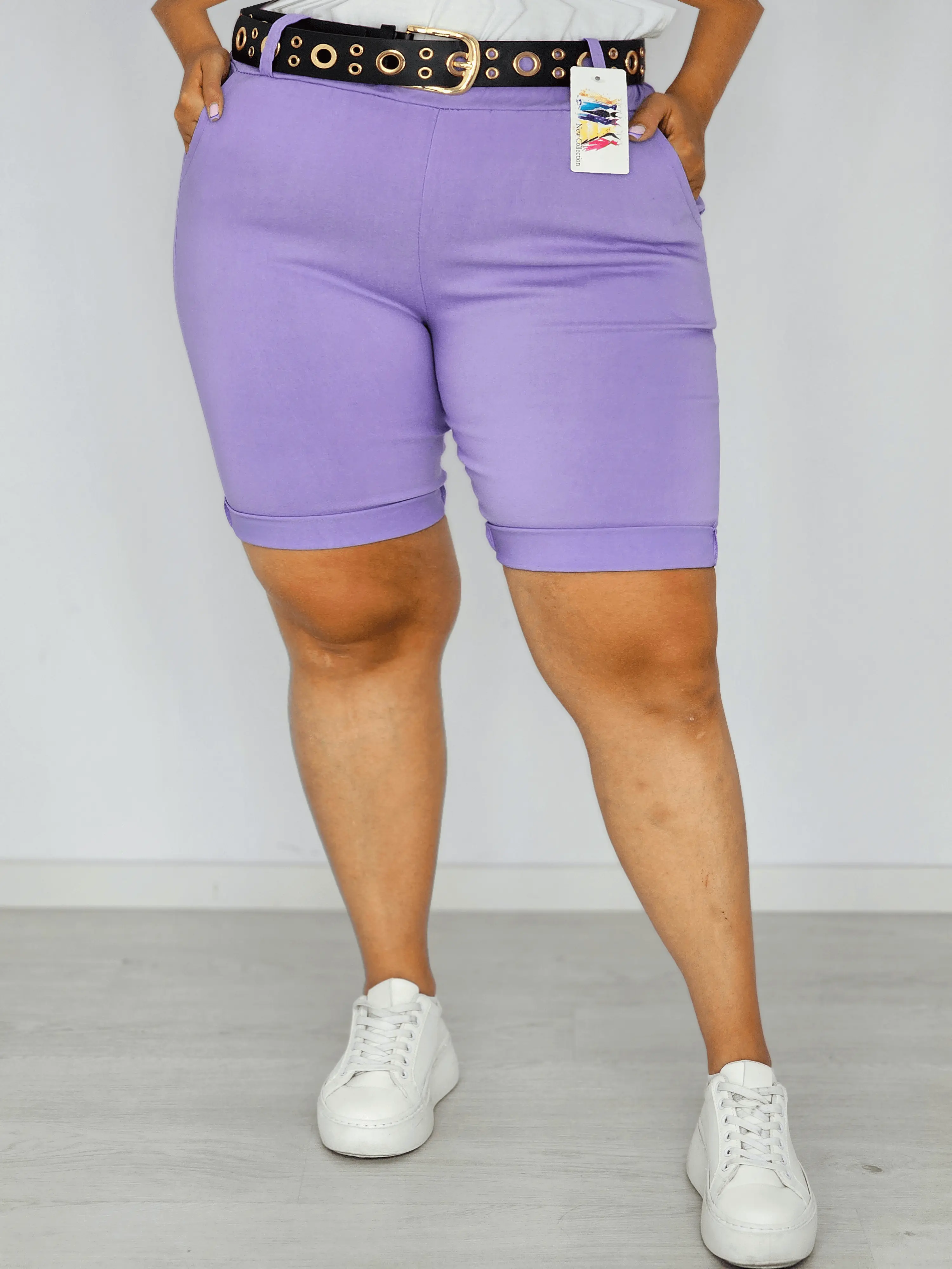 Spodenki z paskiem dostępne w kolorach Stylowa XL