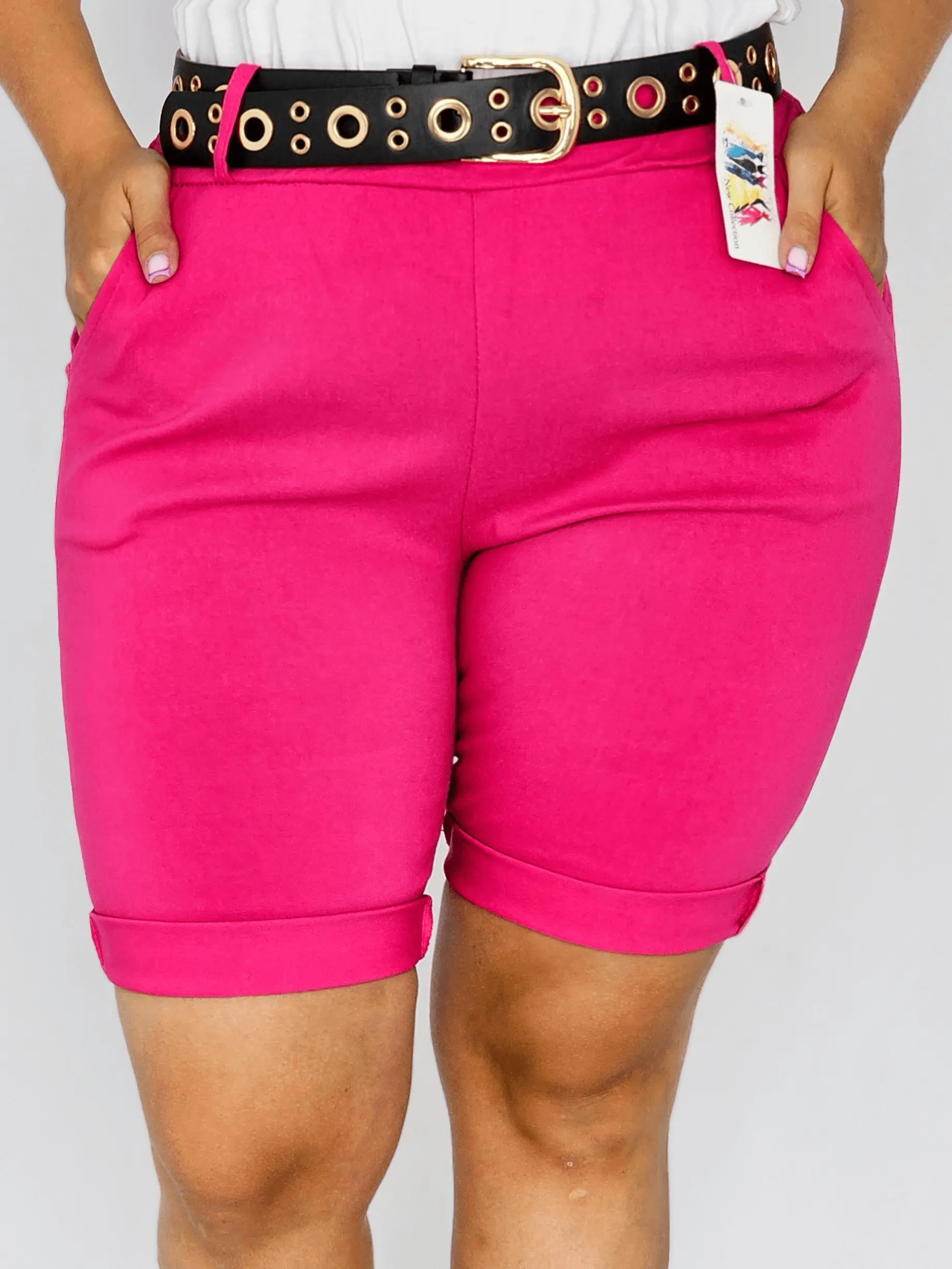 Spodenki z paskiem dostępne w kolorach Stylowa XL