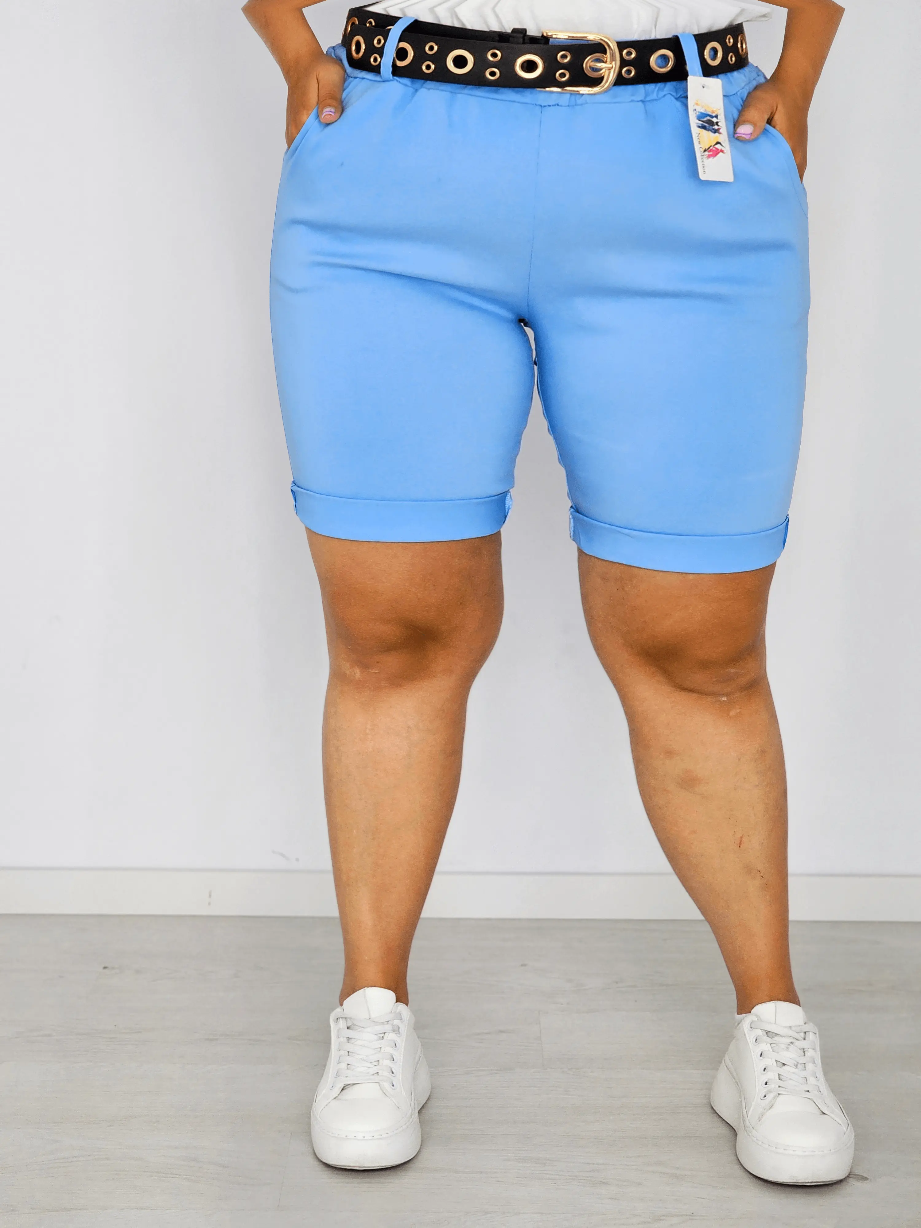 Spodenki z paskiem dostępne w kolorach Stylowa XL