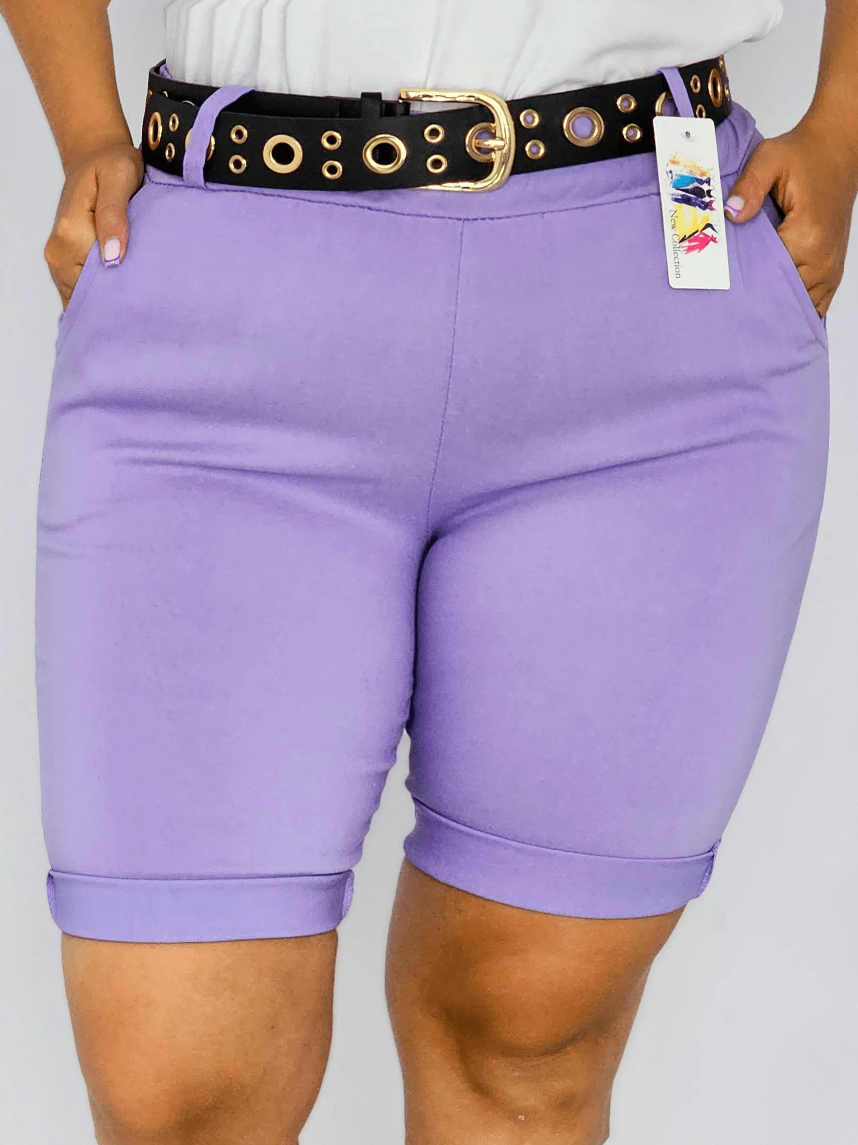 Spodenki z paskiem dostępne w kolorach Stylowa XL