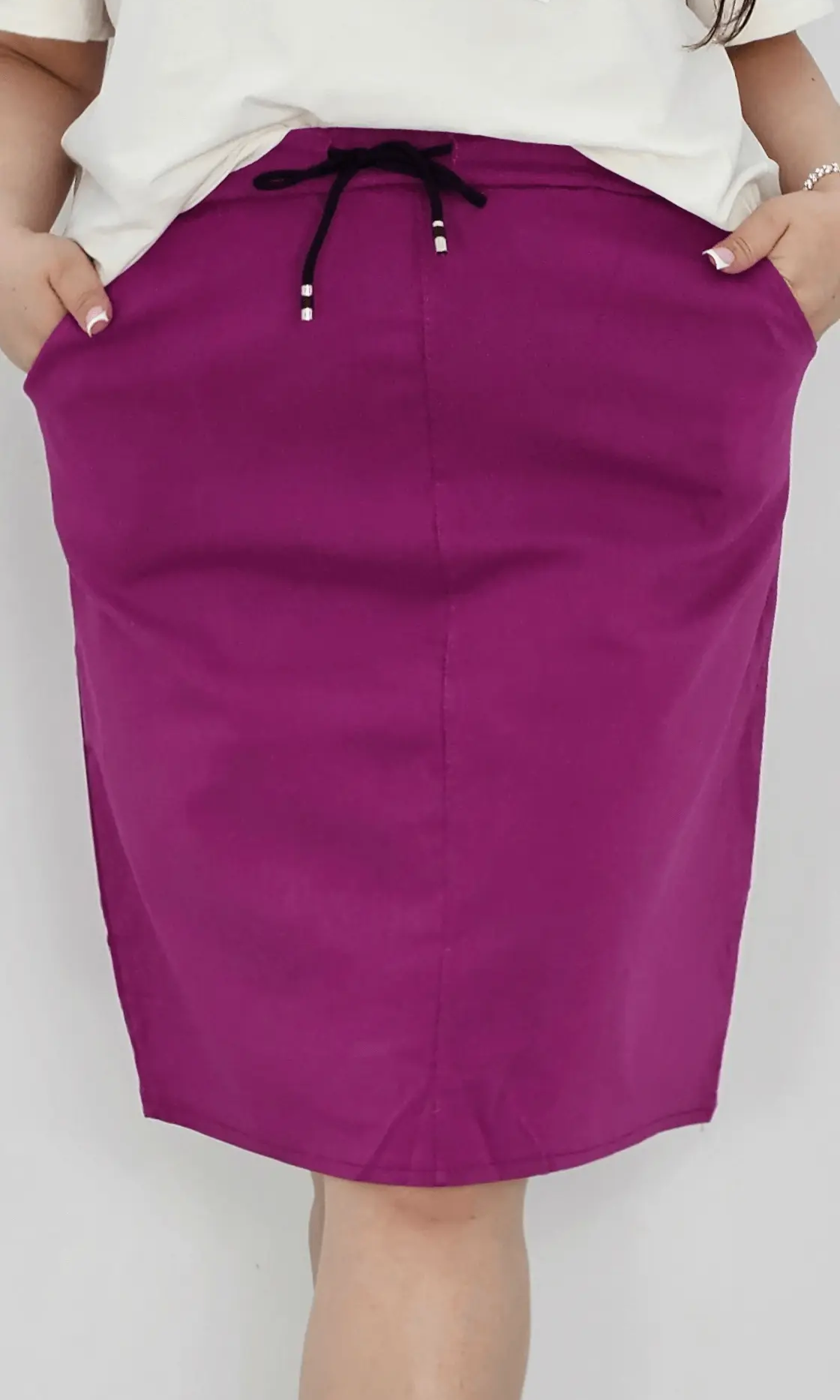 Spódnica gnieciuchowa - różne kolory Stylowa XL