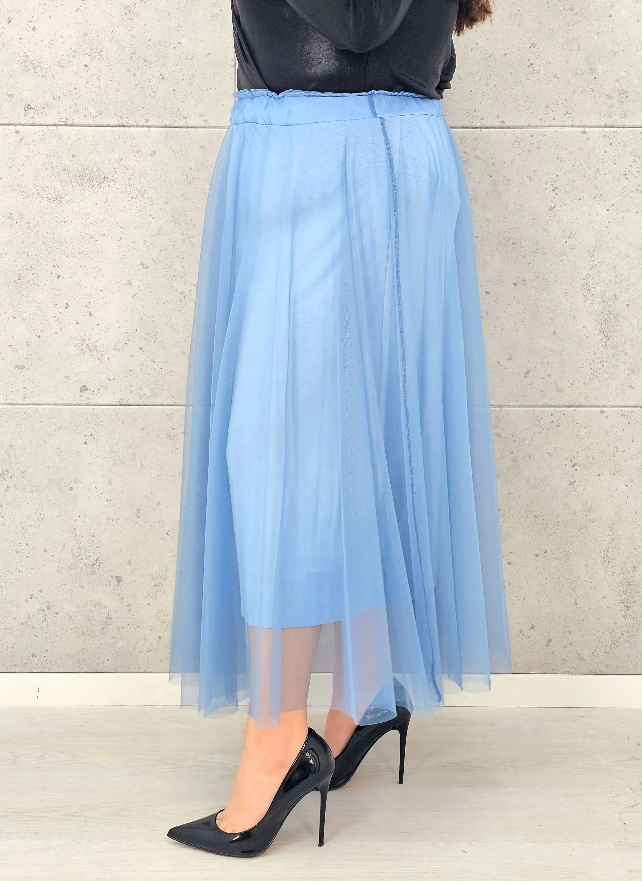 Spódnica plus size tiulowa midi – zwiewna, lekka i kobieca propozycja XXL Stylowa XL