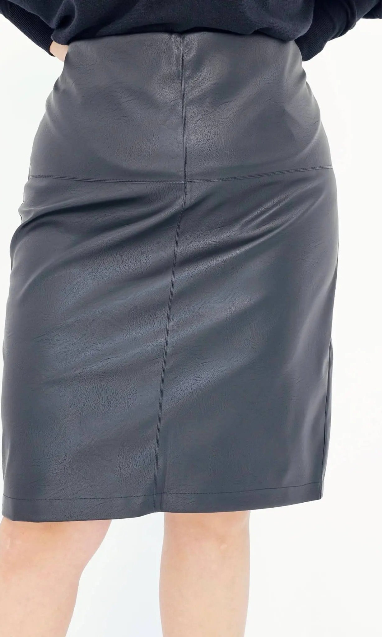 Spódnica z eco skóry Stylowa XL