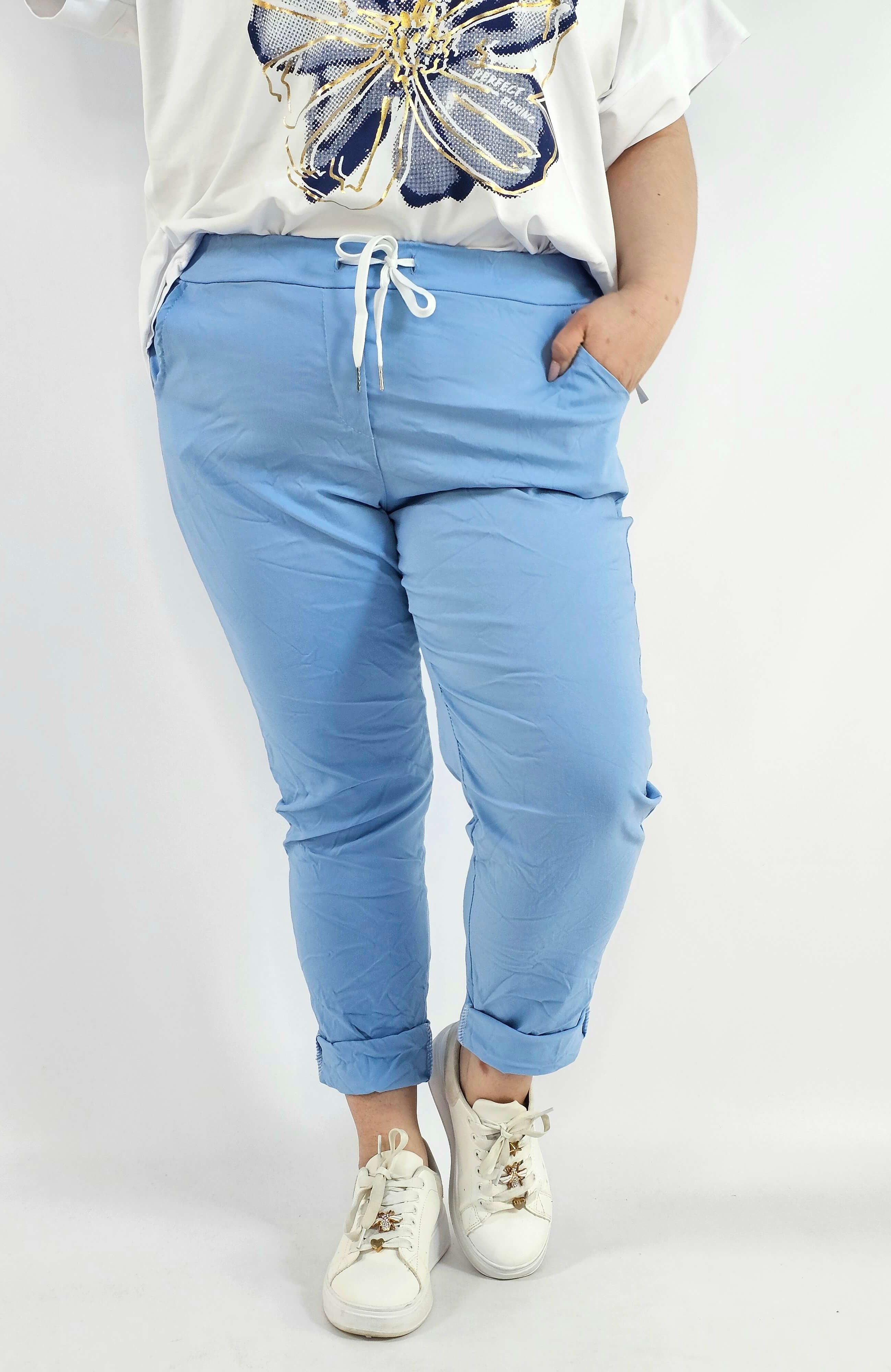 Spodnie Gnieciuchy Plus Size StylowaXL – Lekkość, Komfort i Styl w Jednym Stylowa XL