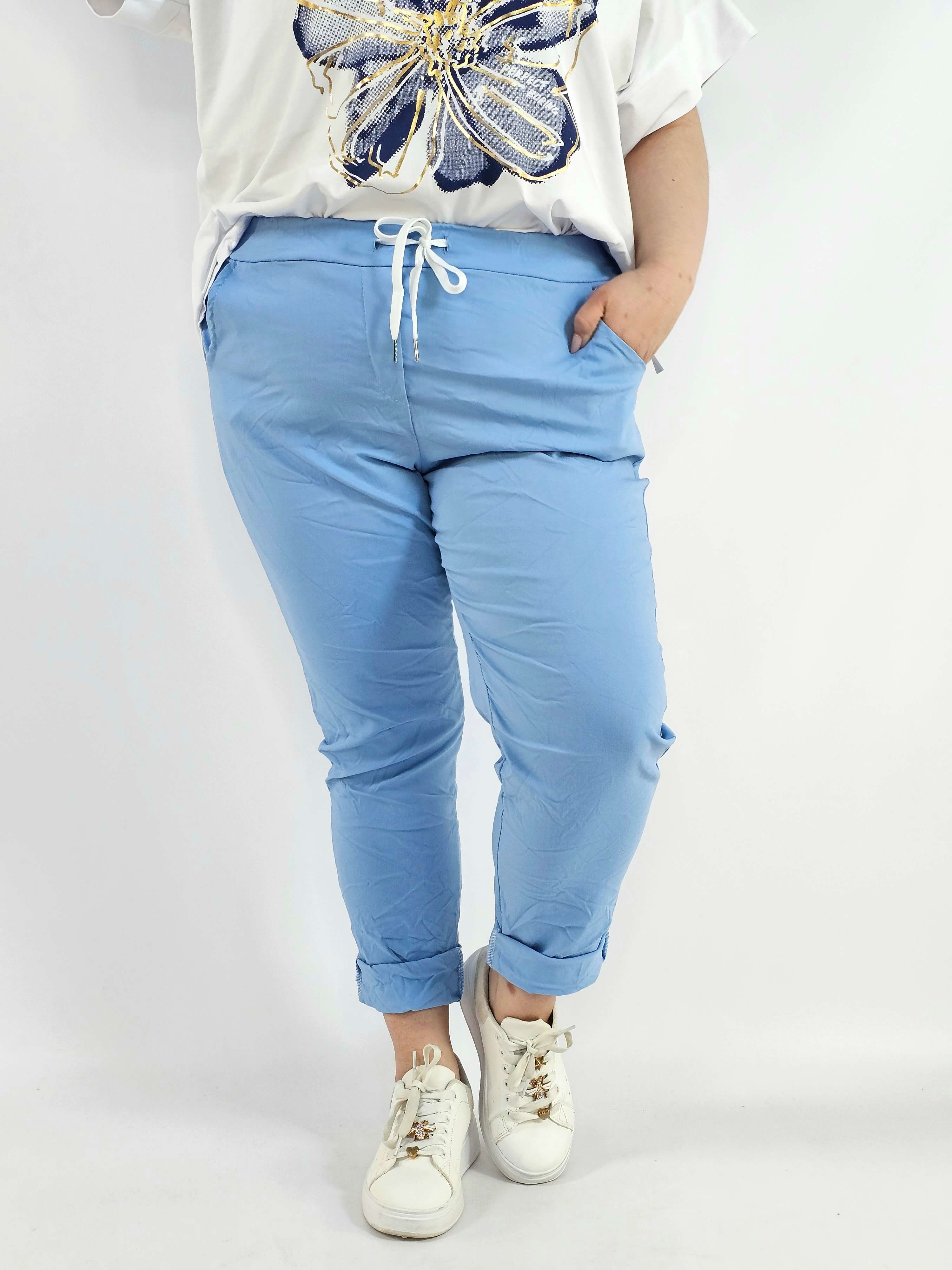 Spodnie Gnieciuchy Plus Size StylowaXL – Lekkość, Komfort i Styl w Jednym Stylowa XL