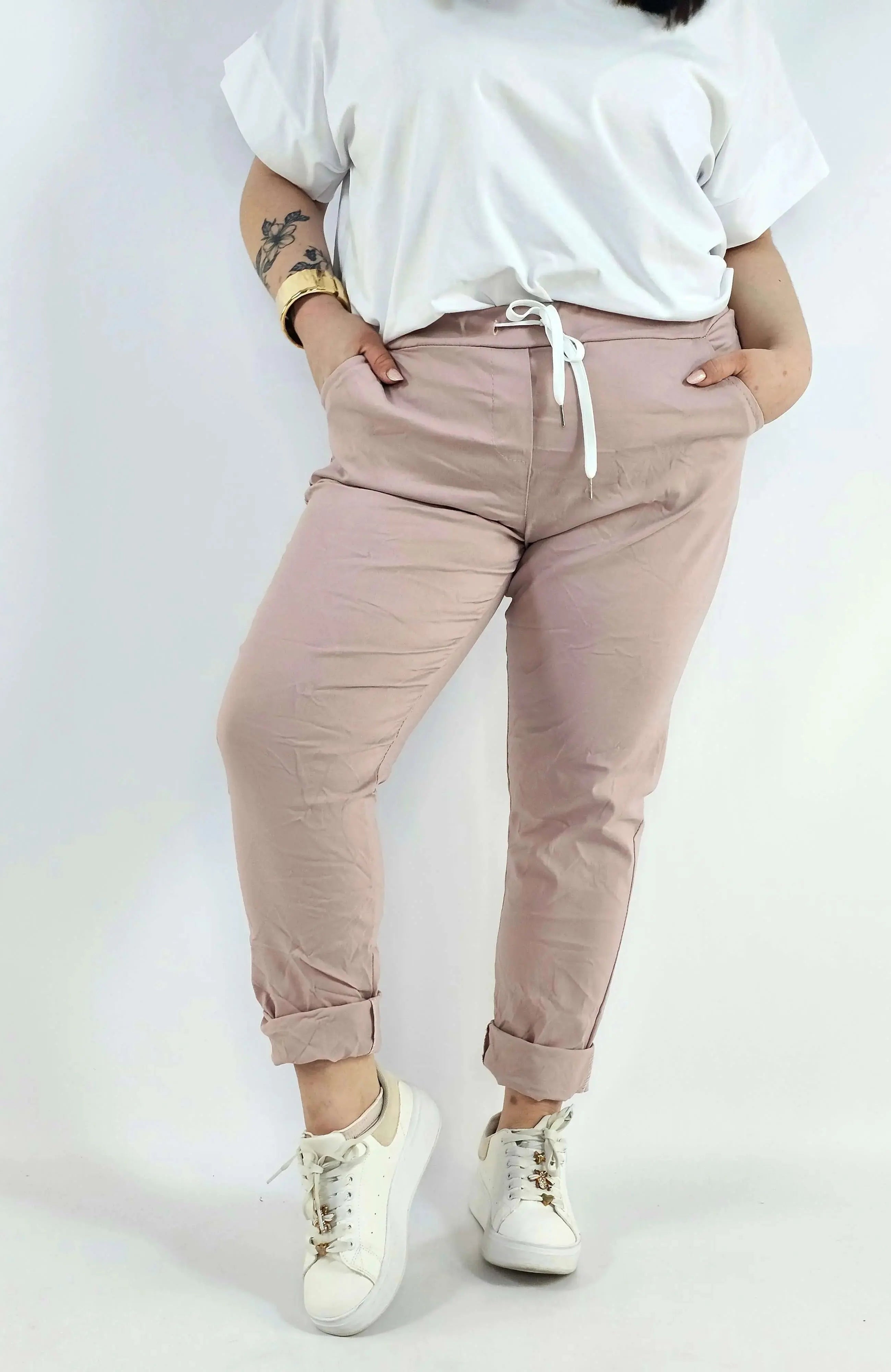 Spodnie Gnieciuchy Plus Size StylowaXL – Lekkość, Komfort i Styl w Jednym Stylowa XL