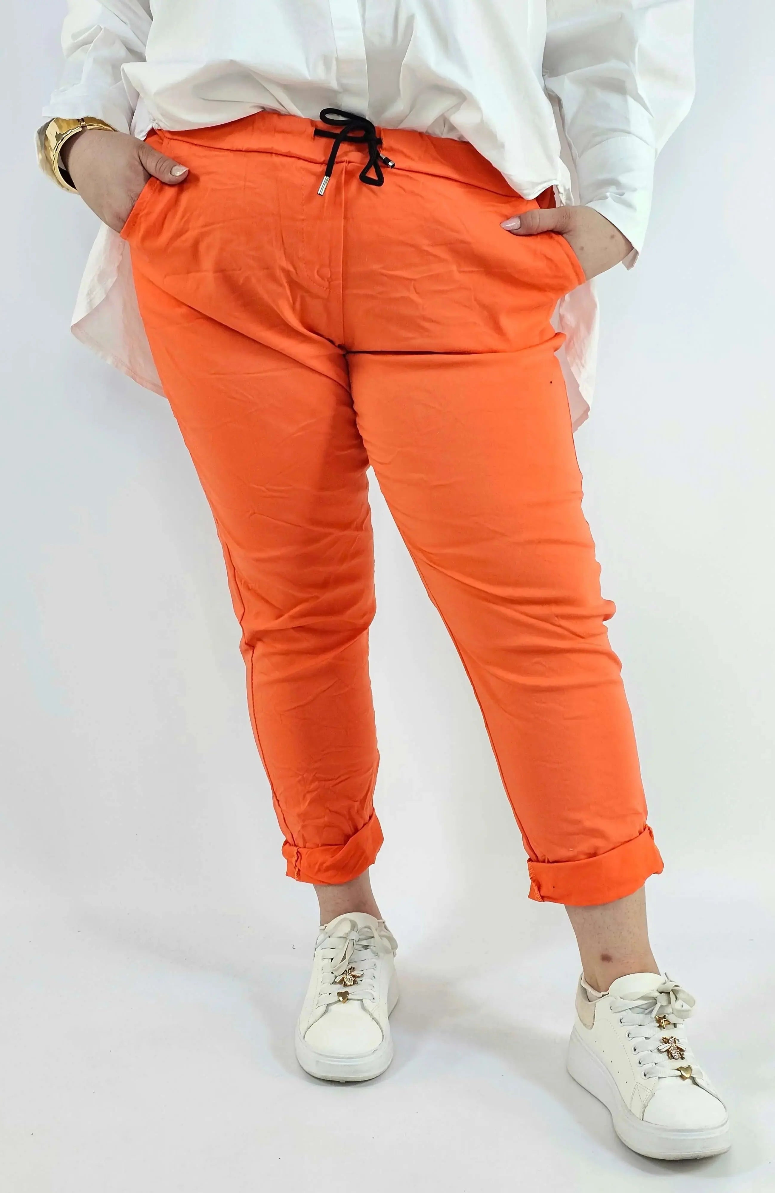 Spodnie Gnieciuchy Plus Size StylowaXL – Lekkość, Komfort i Styl w Jednym Stylowa XL