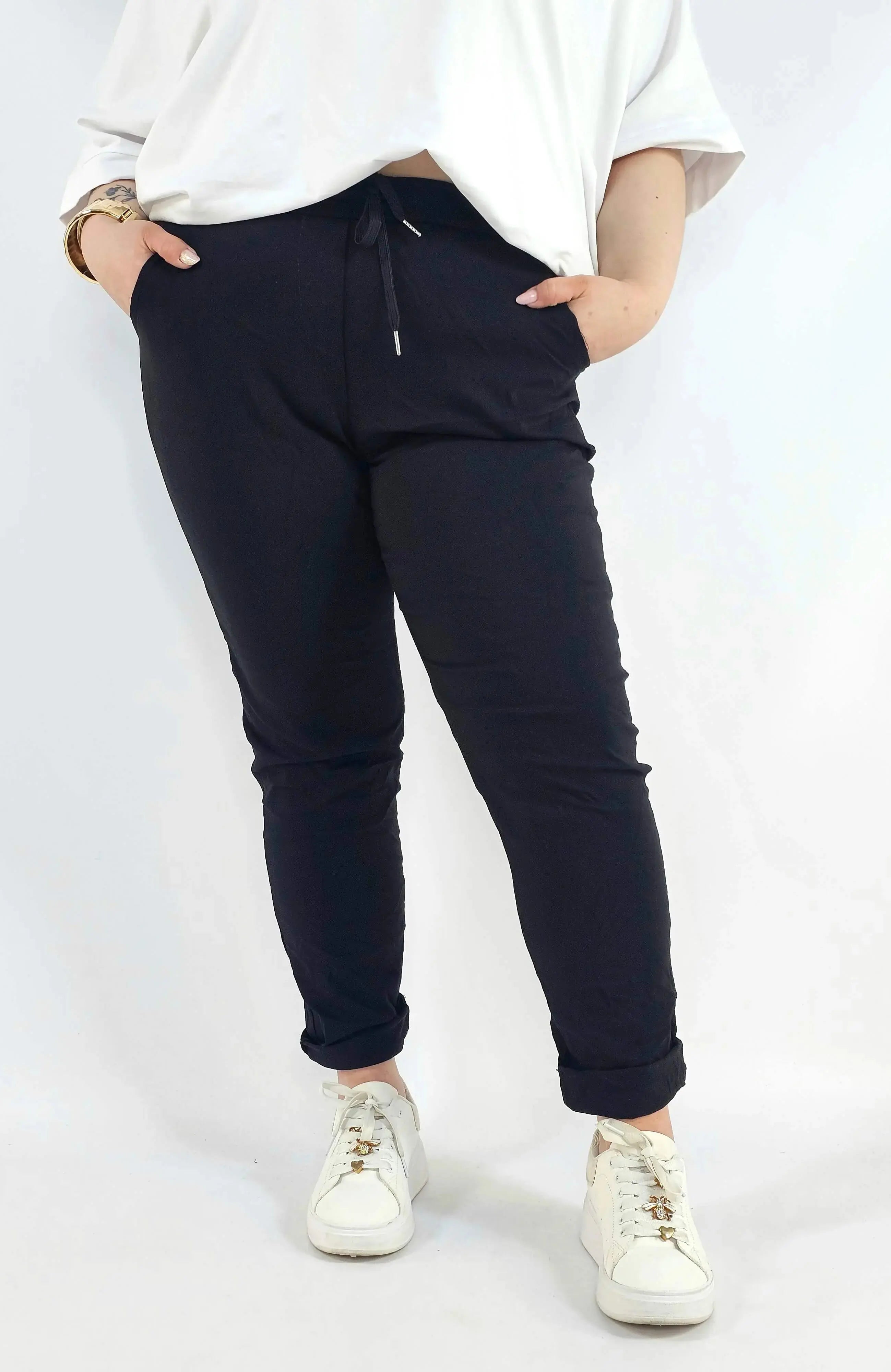 Spodnie Gnieciuchy Plus Size StylowaXL – Lekkość, Komfort i Styl w Jednym Stylowa XL