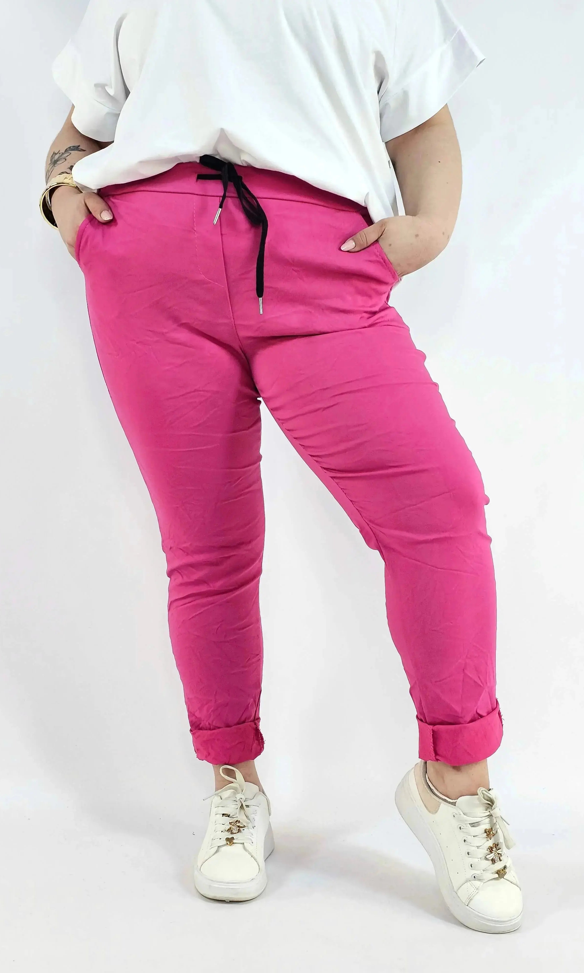 Spodnie Gnieciuchy Plus Size StylowaXL – Lekkość, Komfort i Styl w Jednym Stylowa XL