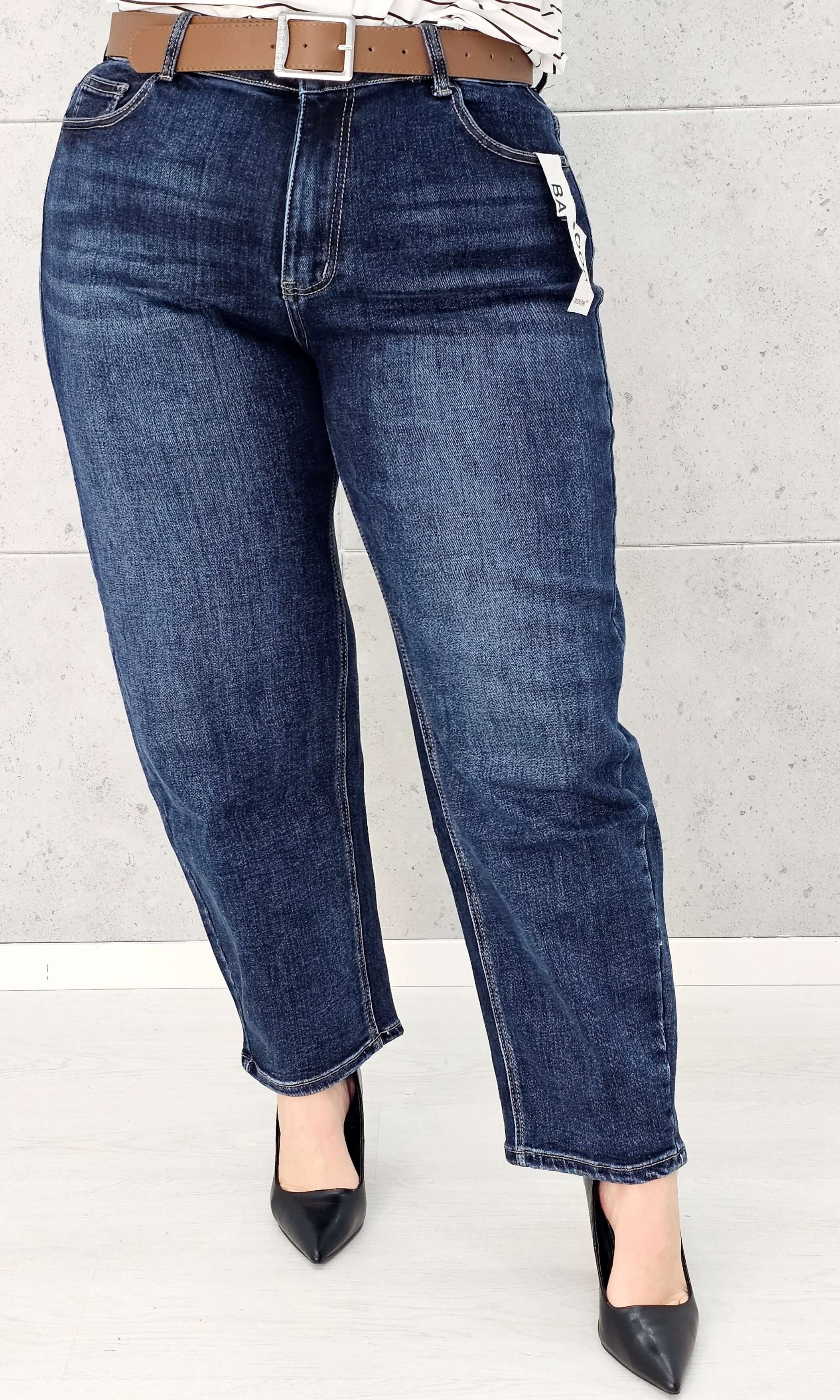 Spodnie jeansowe StylowaXL Balloon – komfort i styl w modzie plus size Stylowa XL