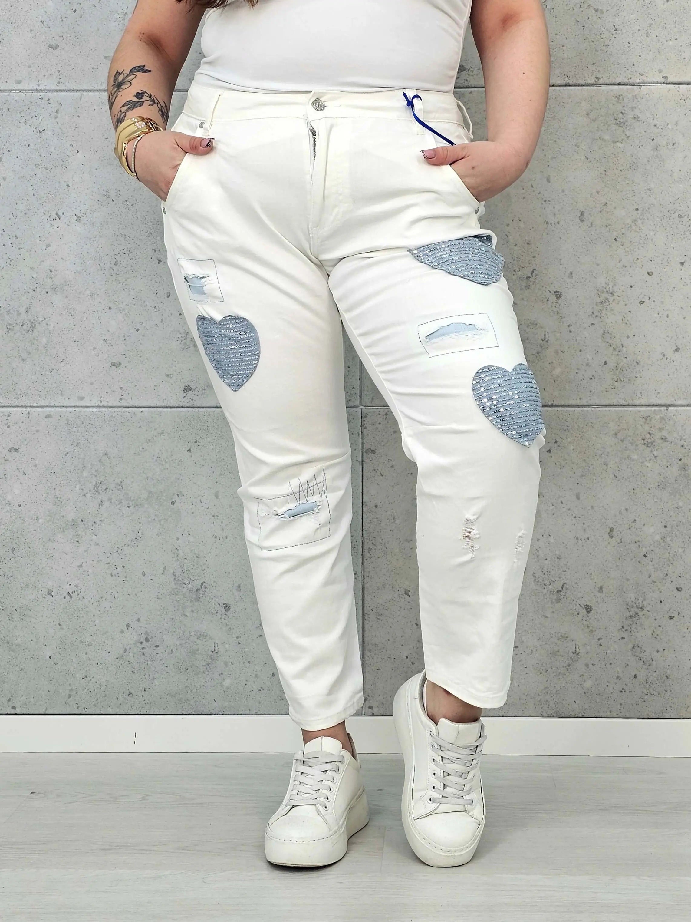 Spodnie jeansowe damskie plus size – modne, wygodne i stylowe Stylowa XL