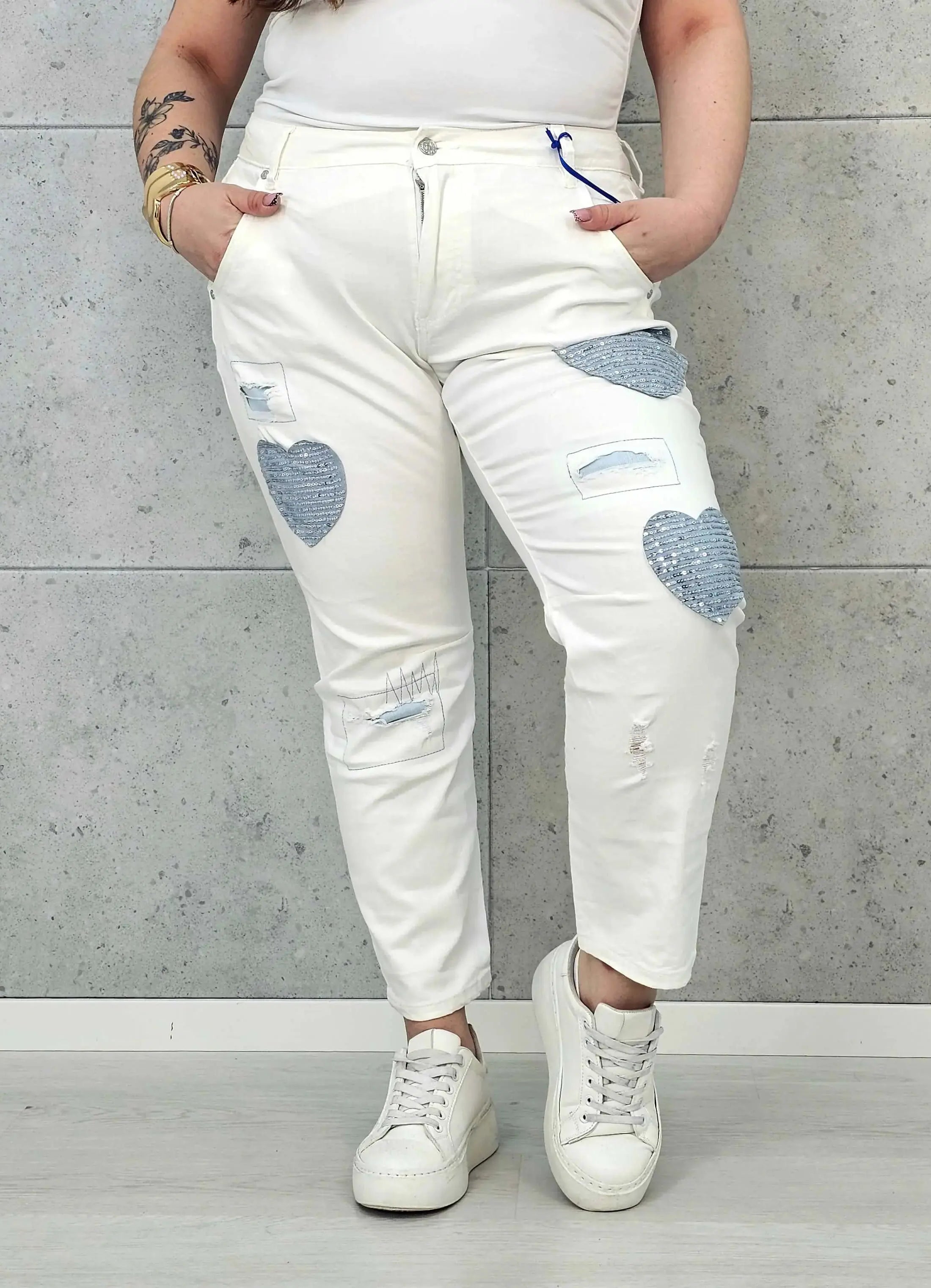 Spodnie jeansowe damskie plus size – modne, wygodne i stylowe Stylowa XL