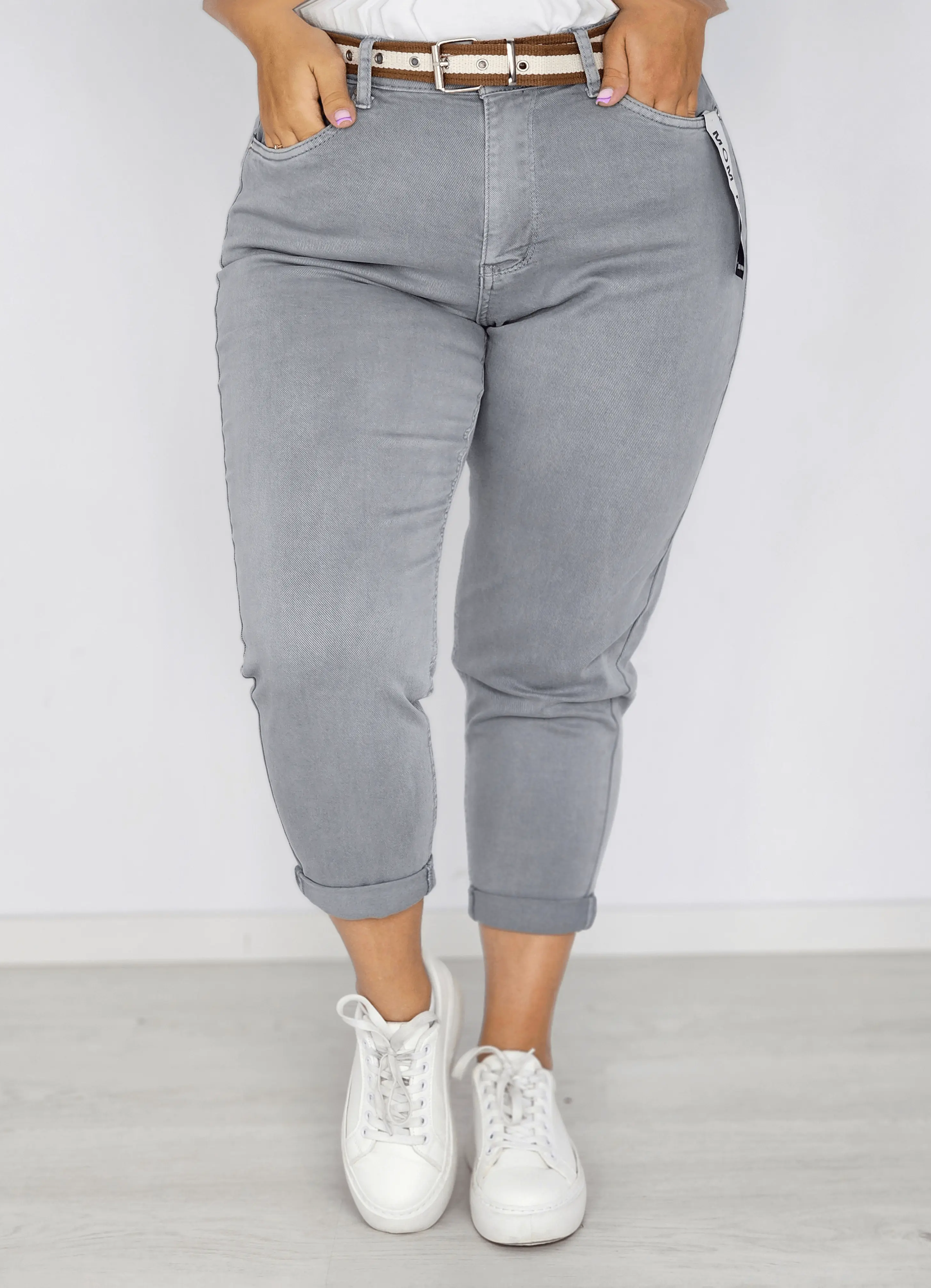 Spodnie typu mom fit Stylowa XL