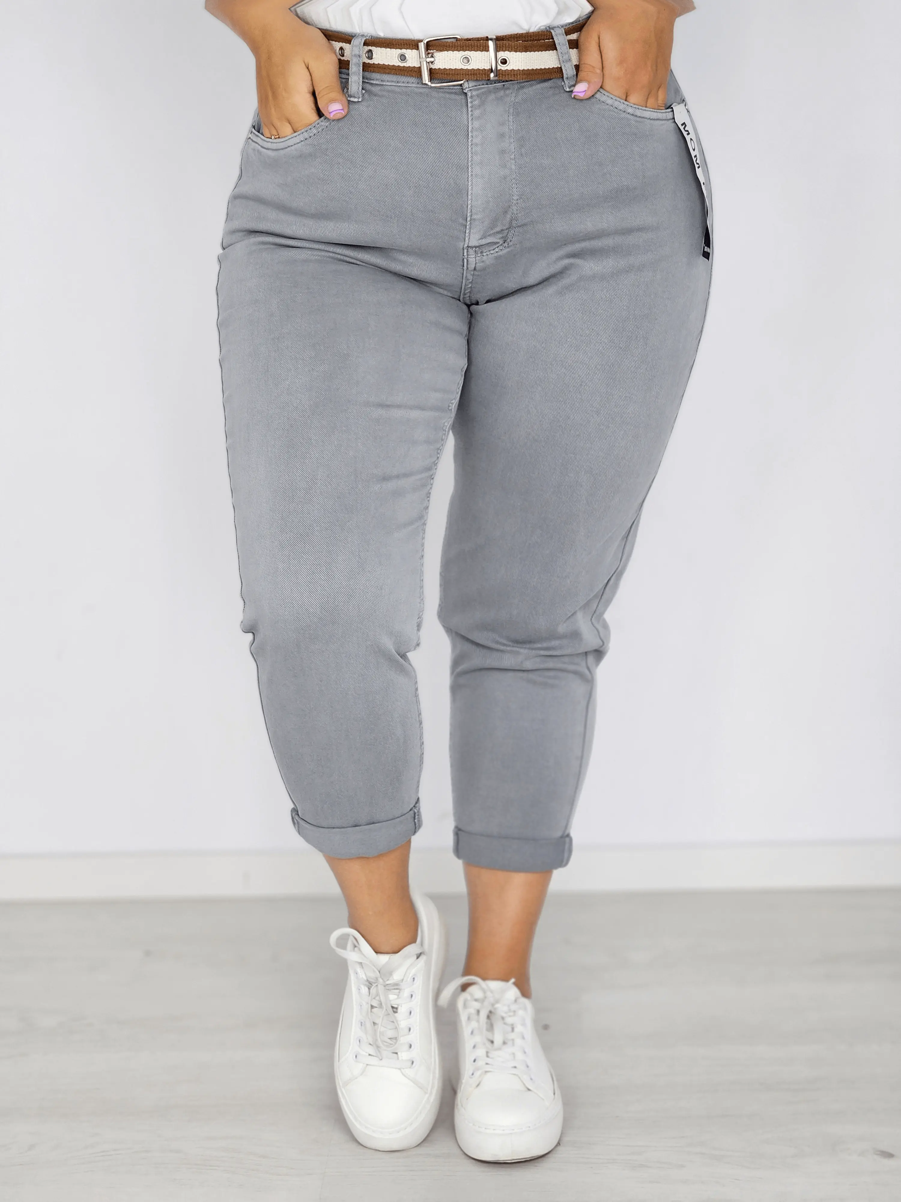 Spodnie typu mom fit Stylowa XL