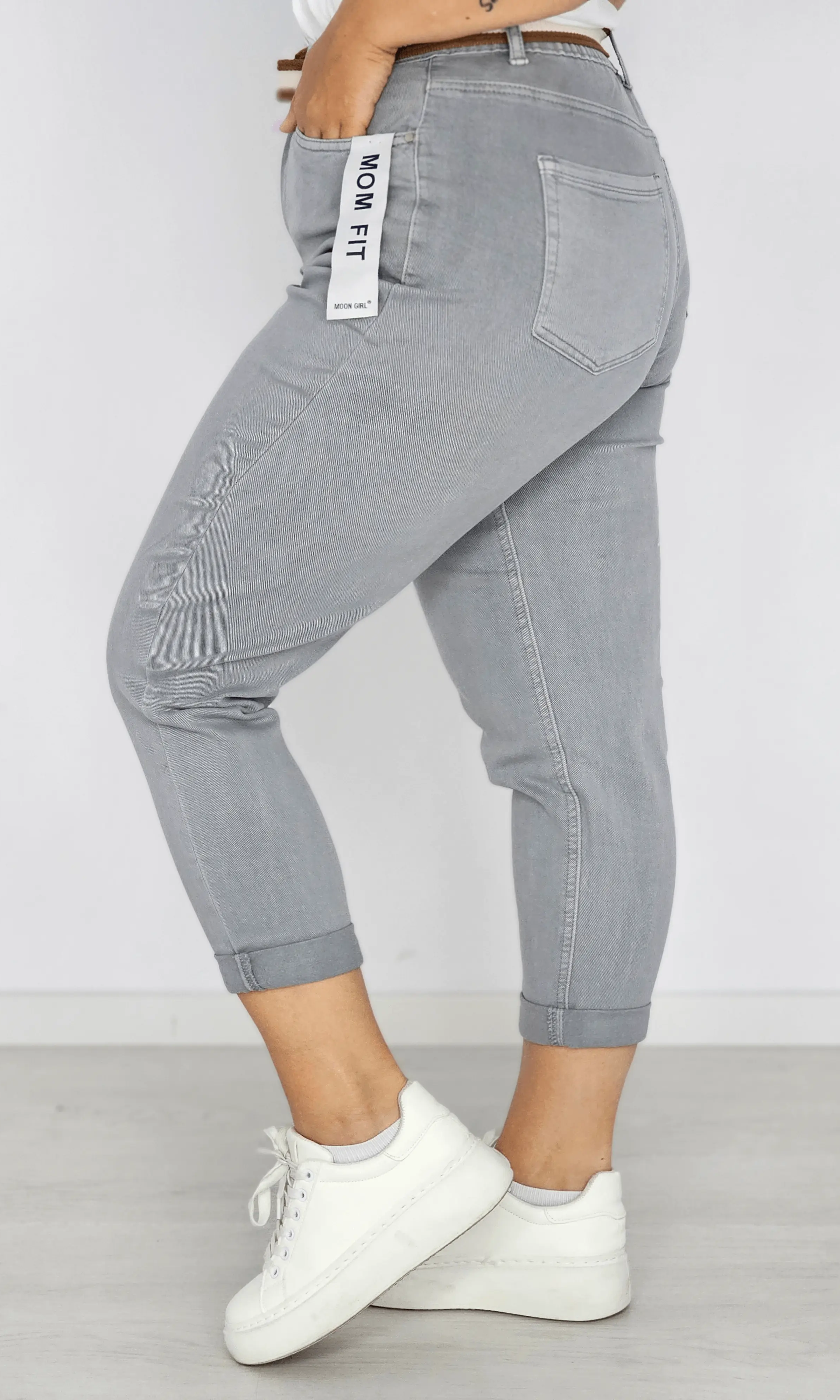 Spodnie typu mom fit Stylowa XL