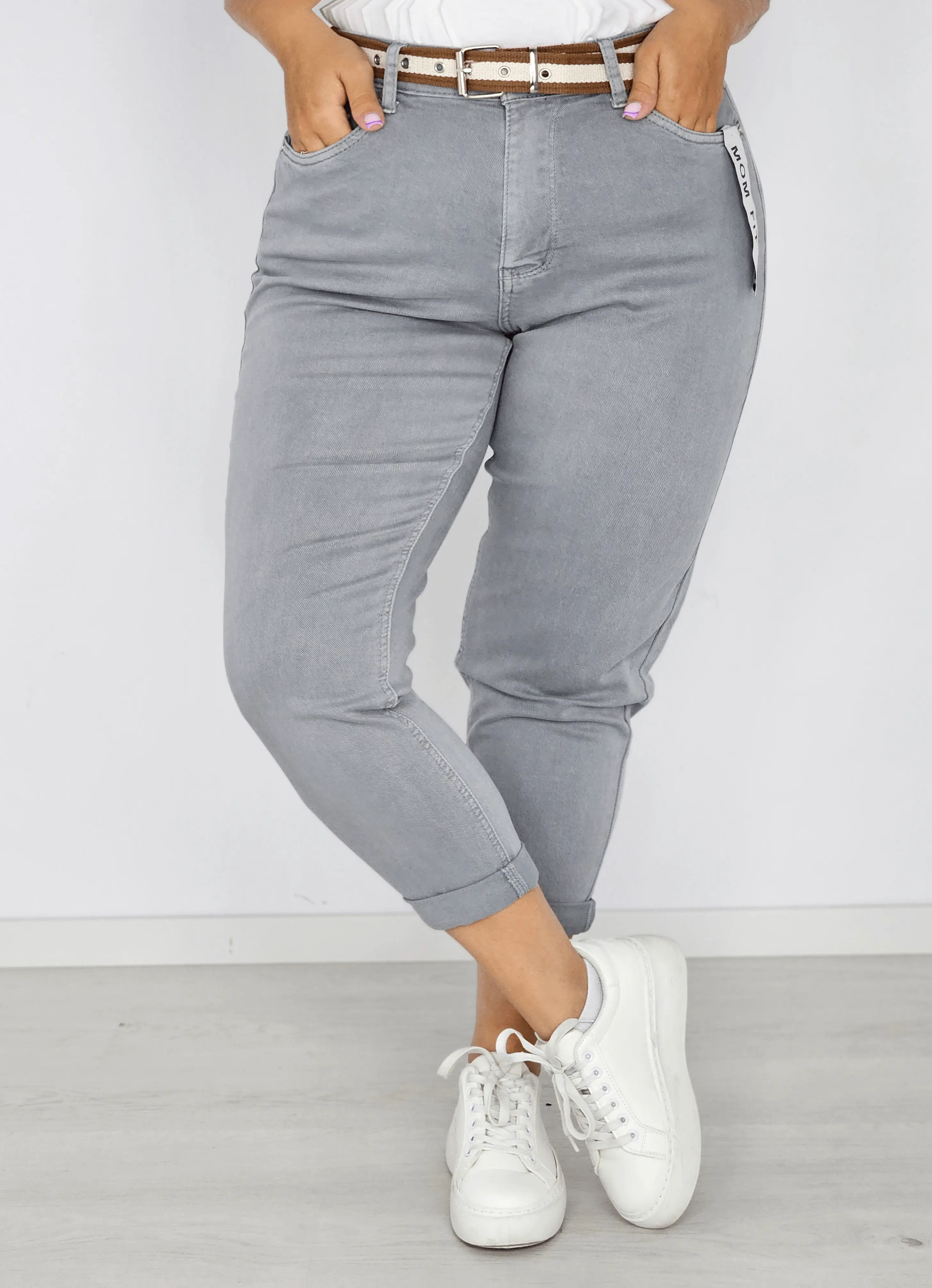 Spodnie typu mom fit Stylowa XL